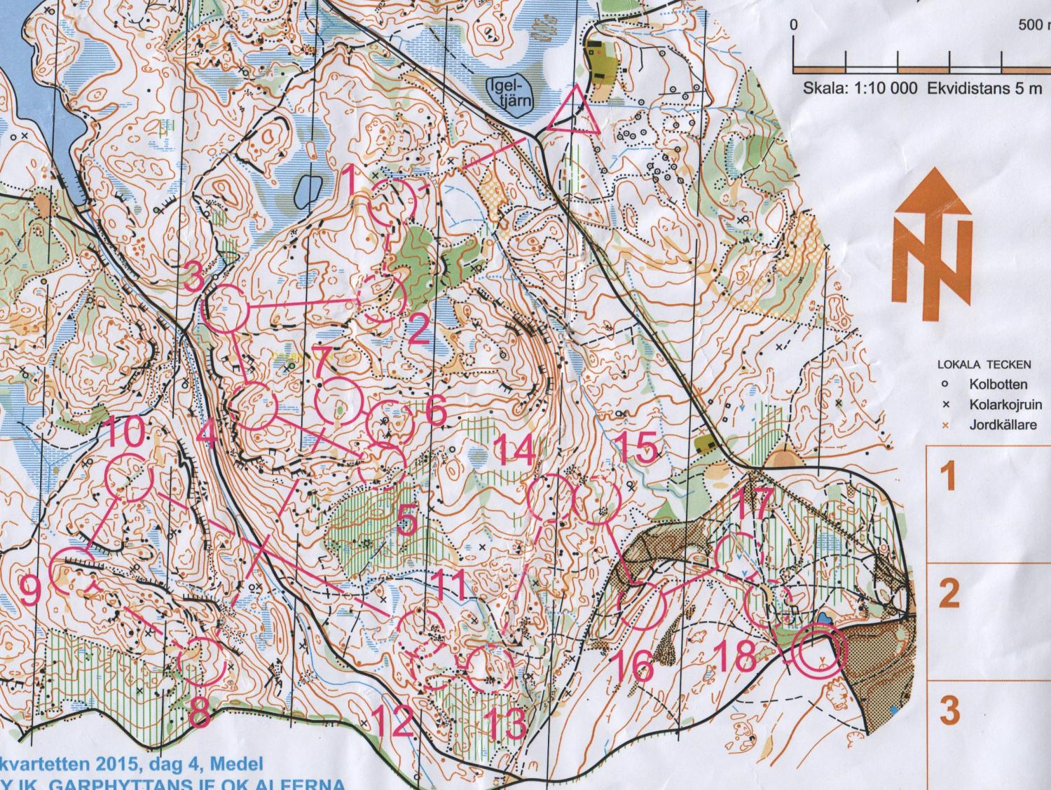 Närkekvartetten Dag 4 Medel (2015-05-17)