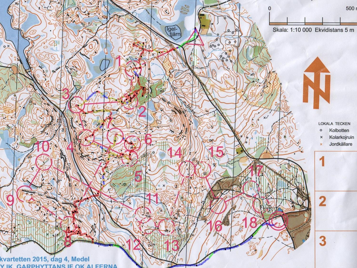Närkekvartetten Dag 4 Medel (2015-05-17)