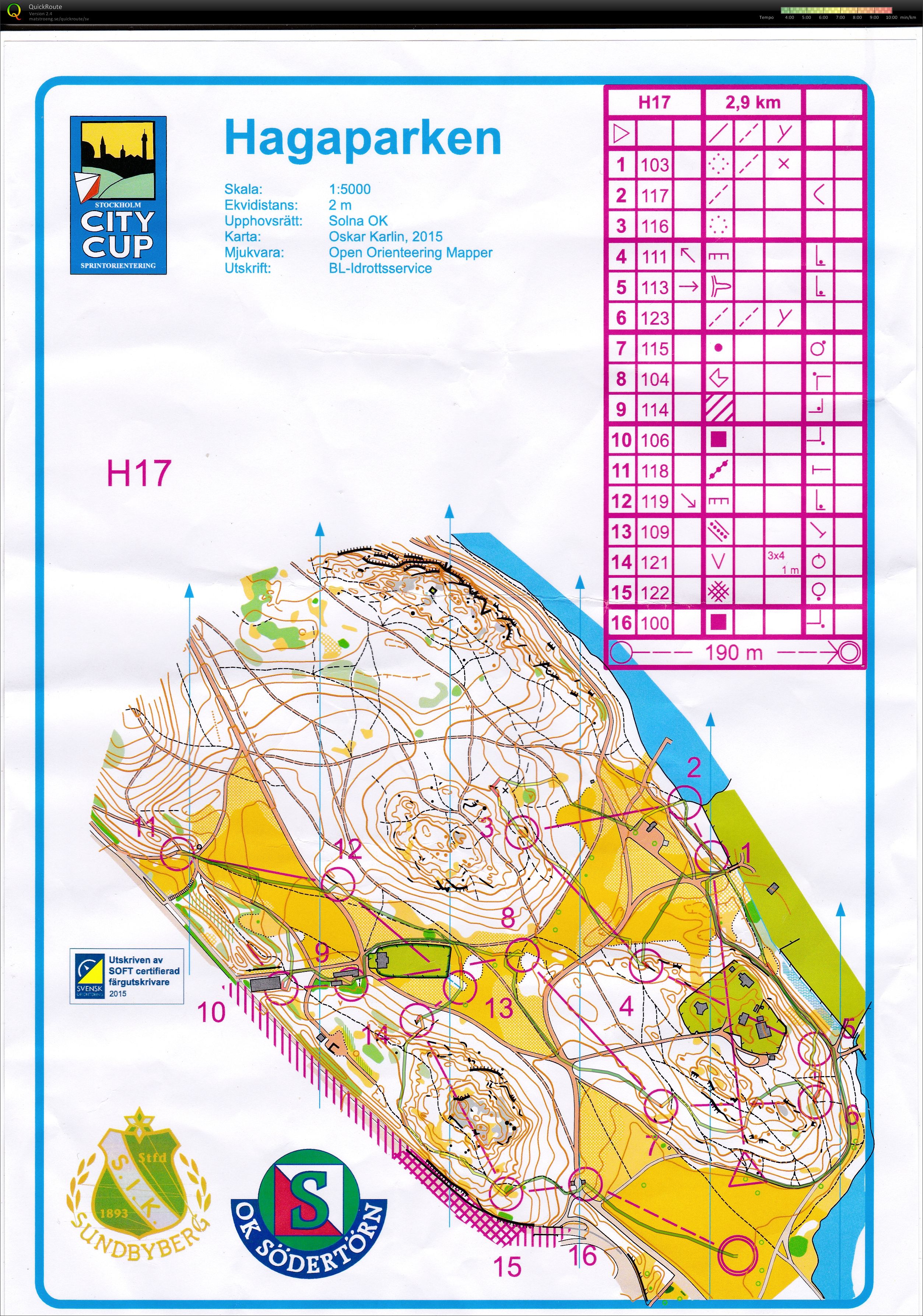 Stockholm City Cup 3 (2015-06-03)