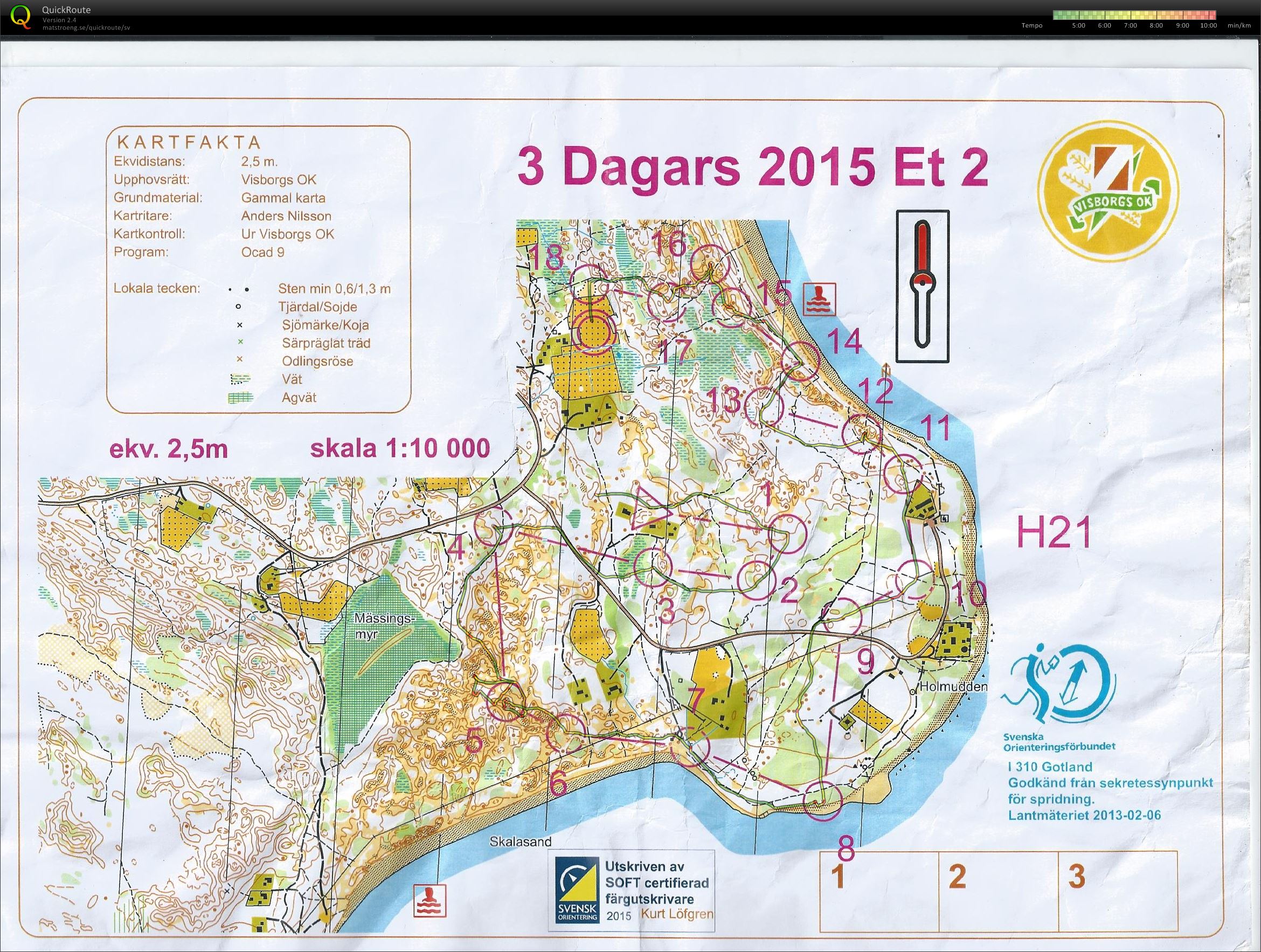 Gotland 3-dagars E2 (H21) (2015-07-08)