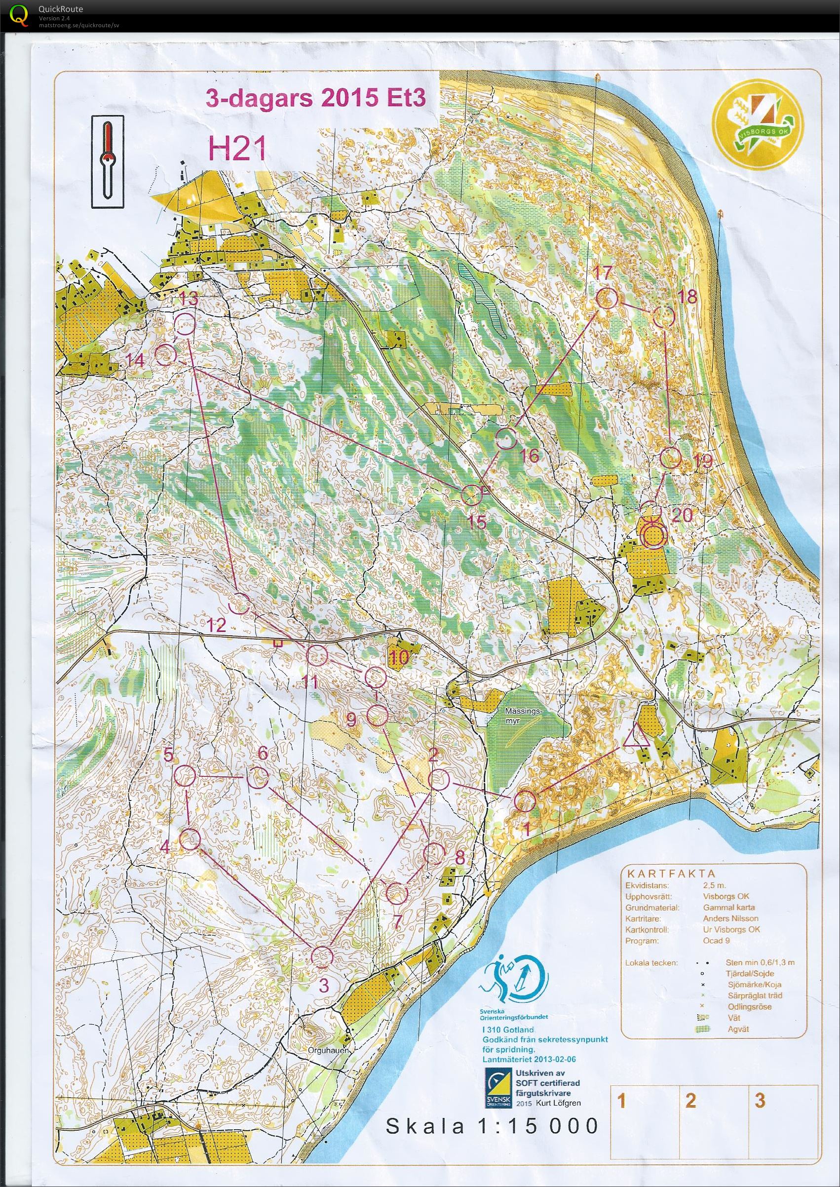 Gotland 3-dagars E3 (H21) (2015-07-09)