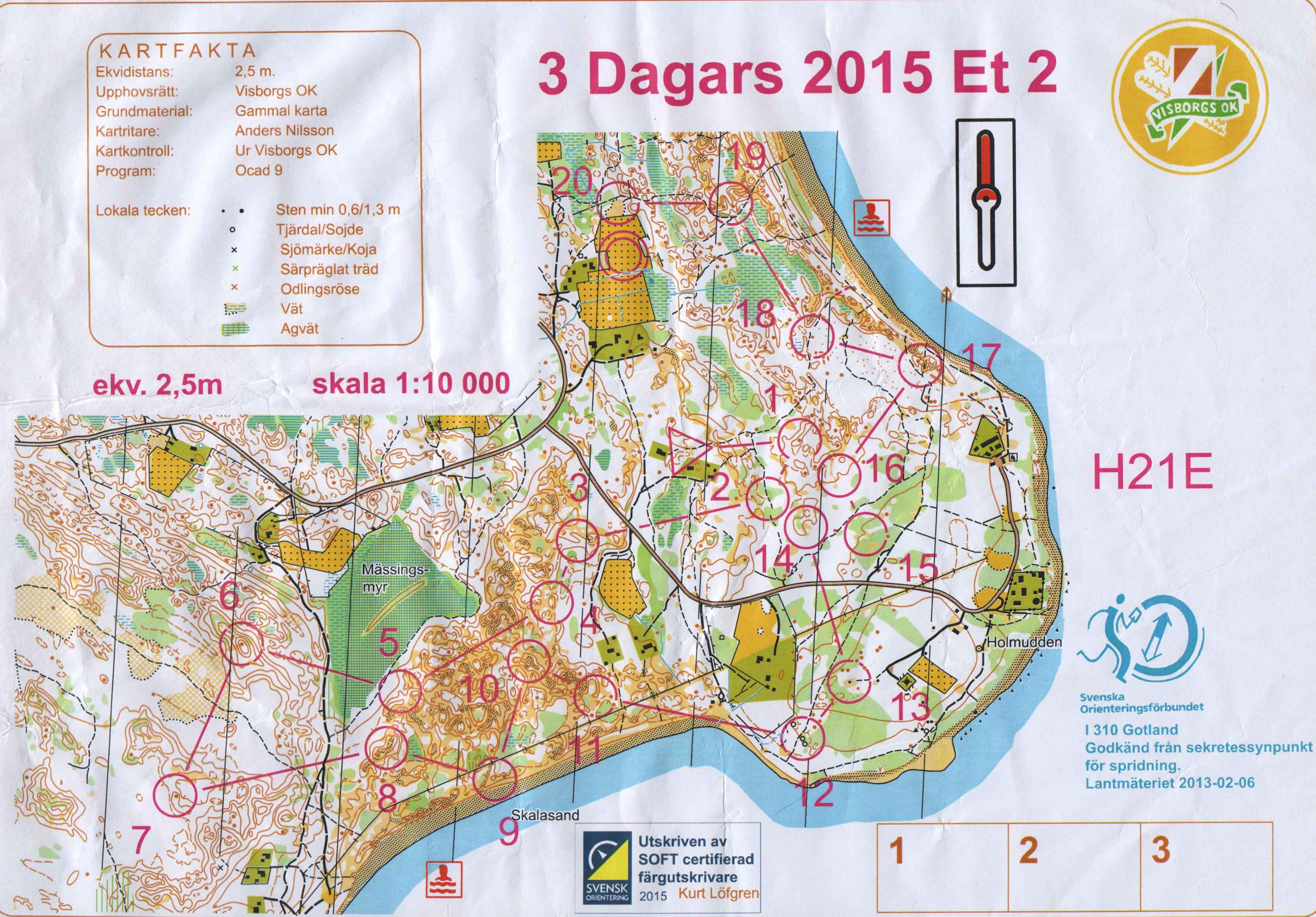 Gotland 3-dagars etapp 2 (2015-07-08)