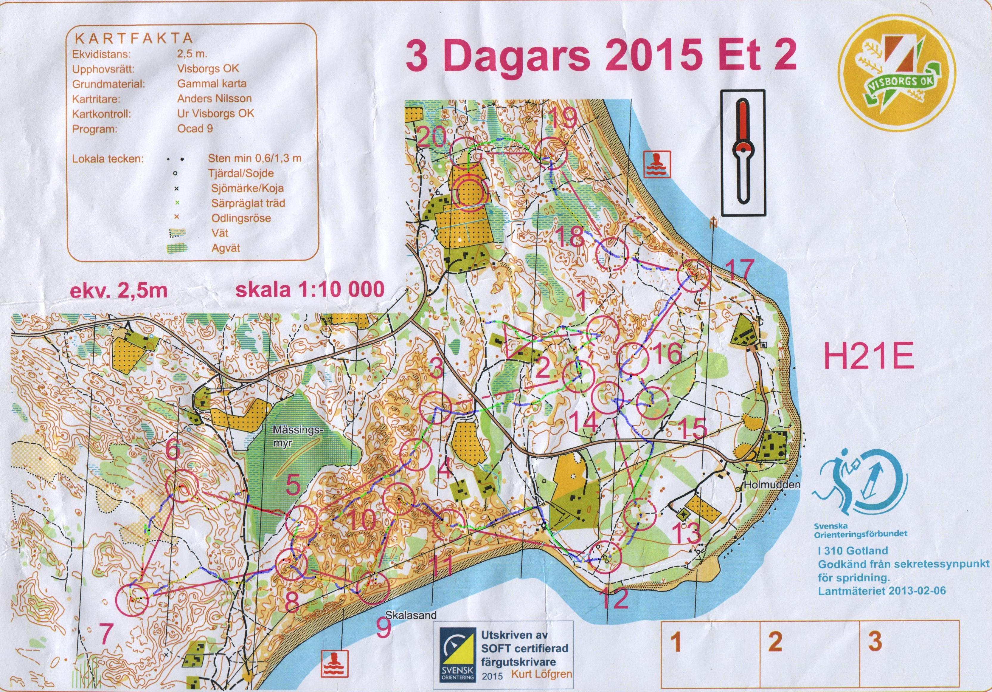 Gotland 3-dagars etapp 2 (2015-07-08)