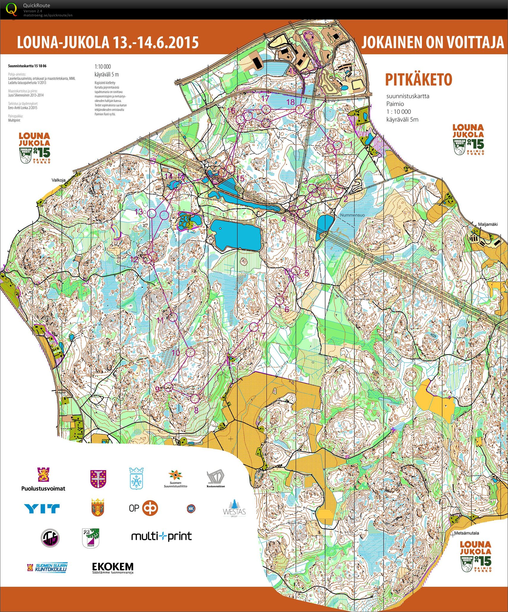 Jukola str 4 (14/06/2015)