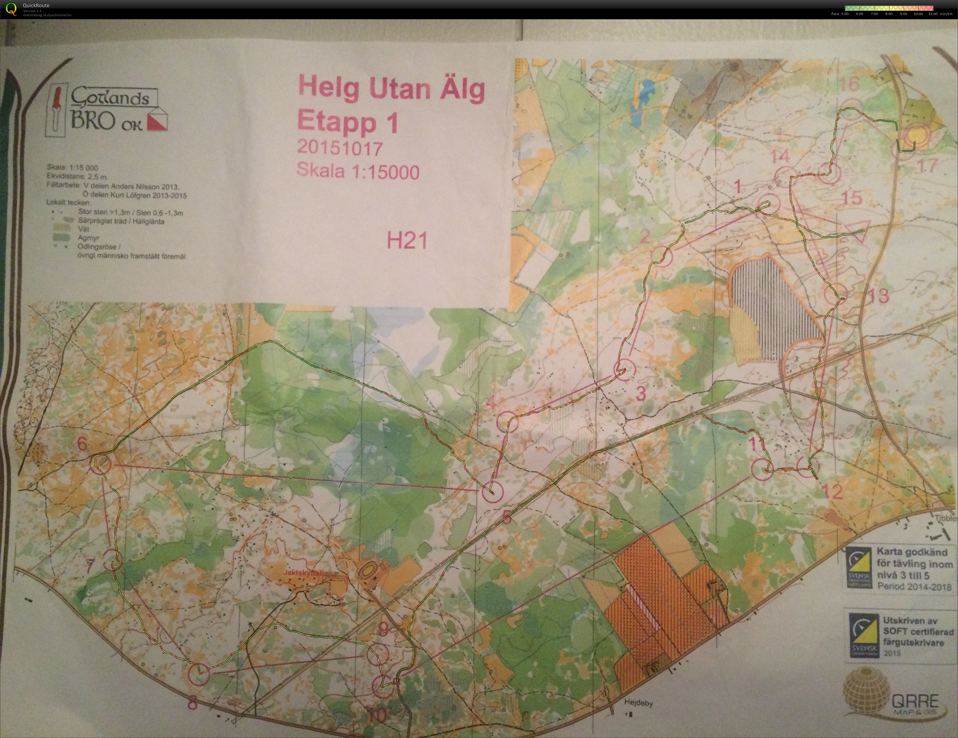 Helg utan Älg 1 (2015-10-17)