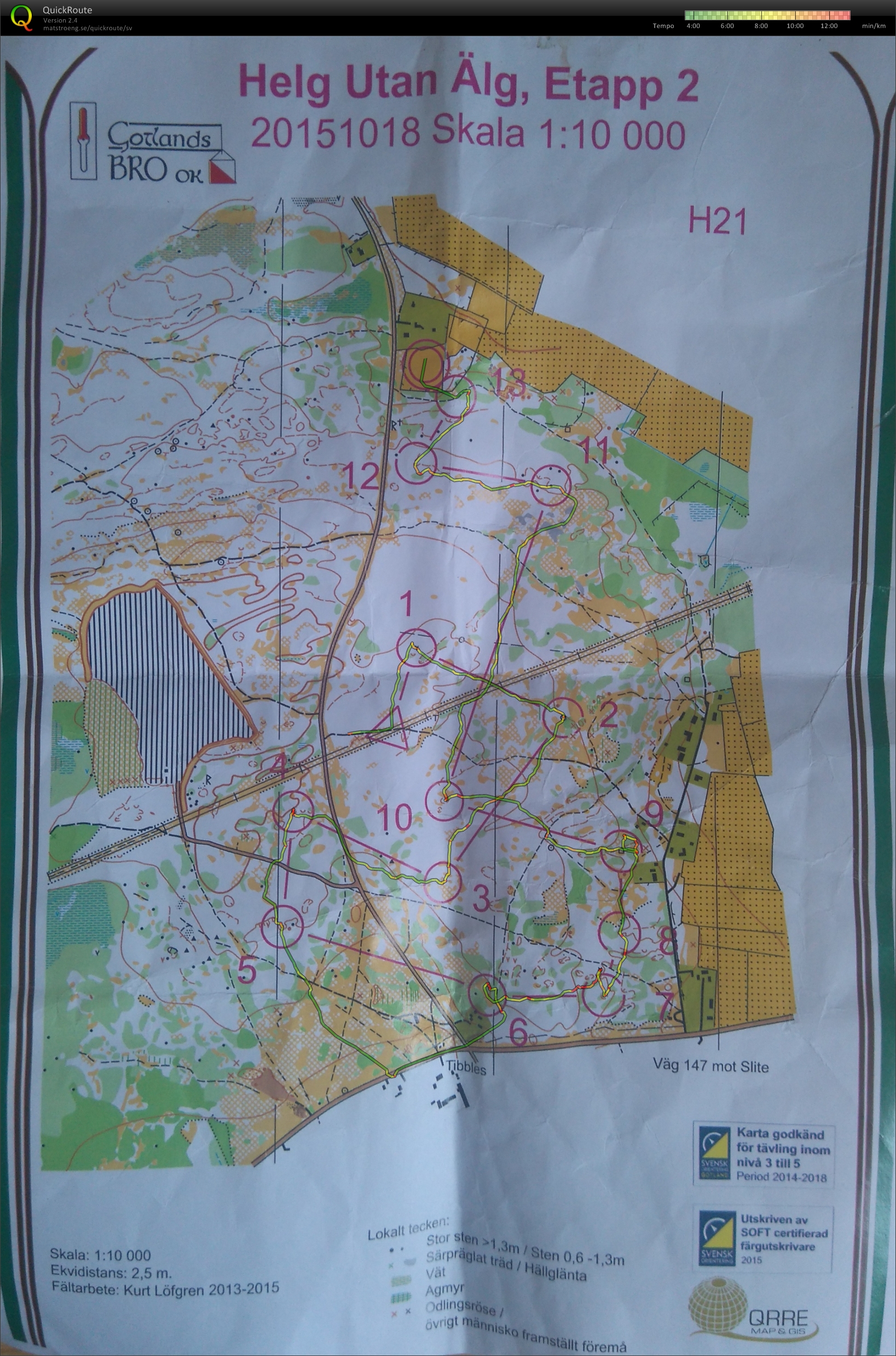 Helg utan älg 2015 E2 (H21) (2015-10-18)