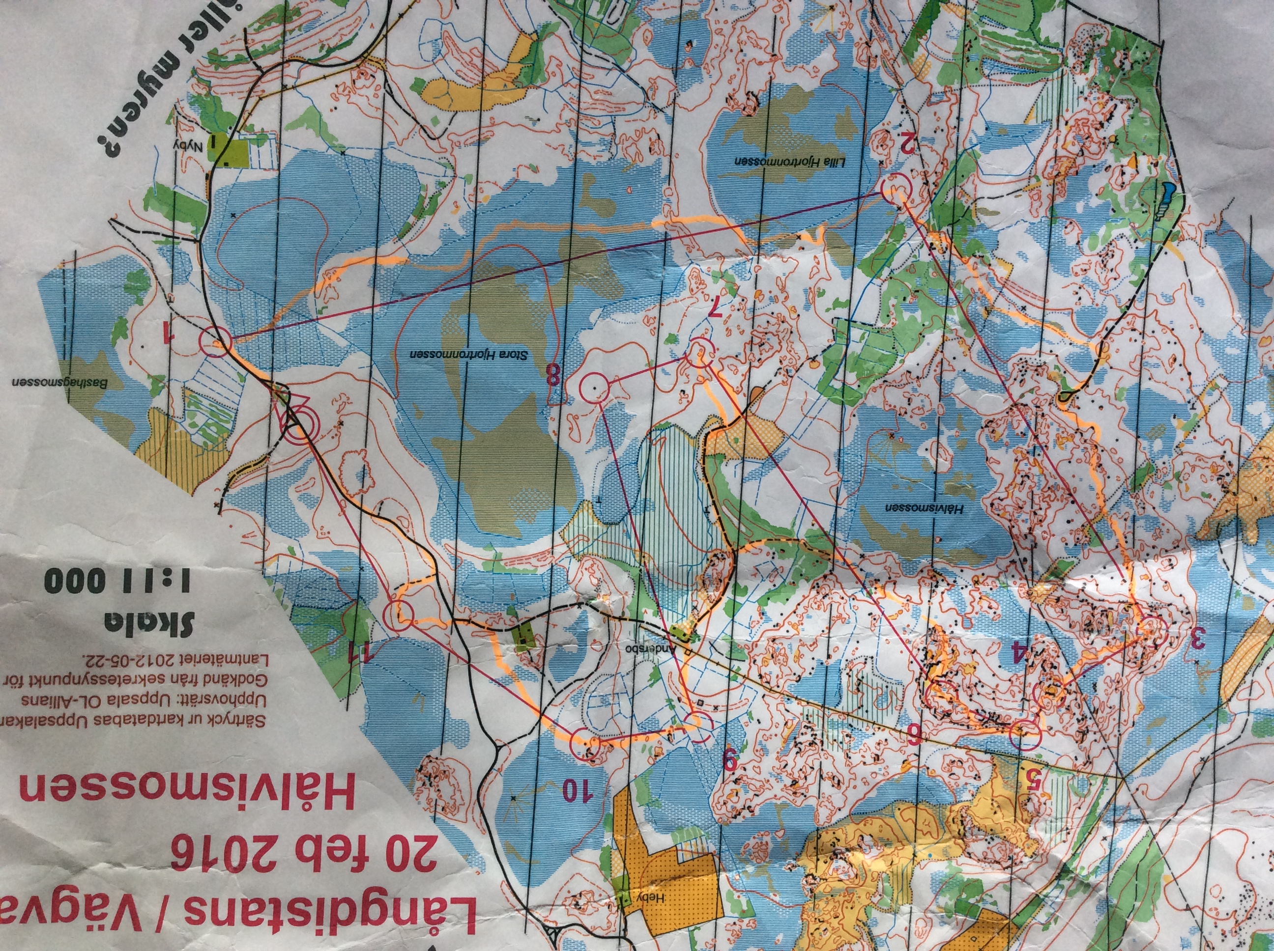 Långdistans och vägvalsträning (21-02-2016)
