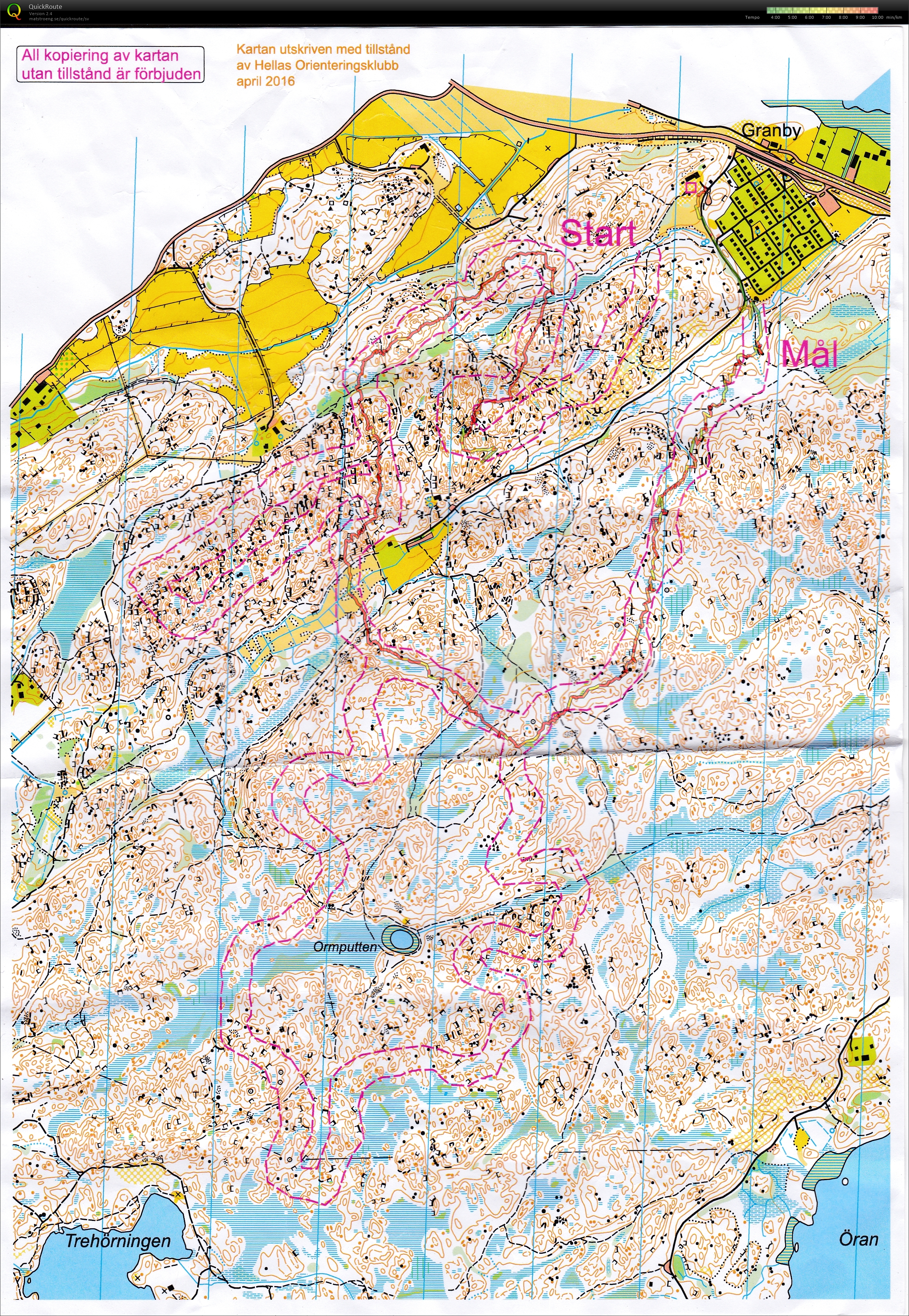 Endagsläger korridor (2016-04-02)