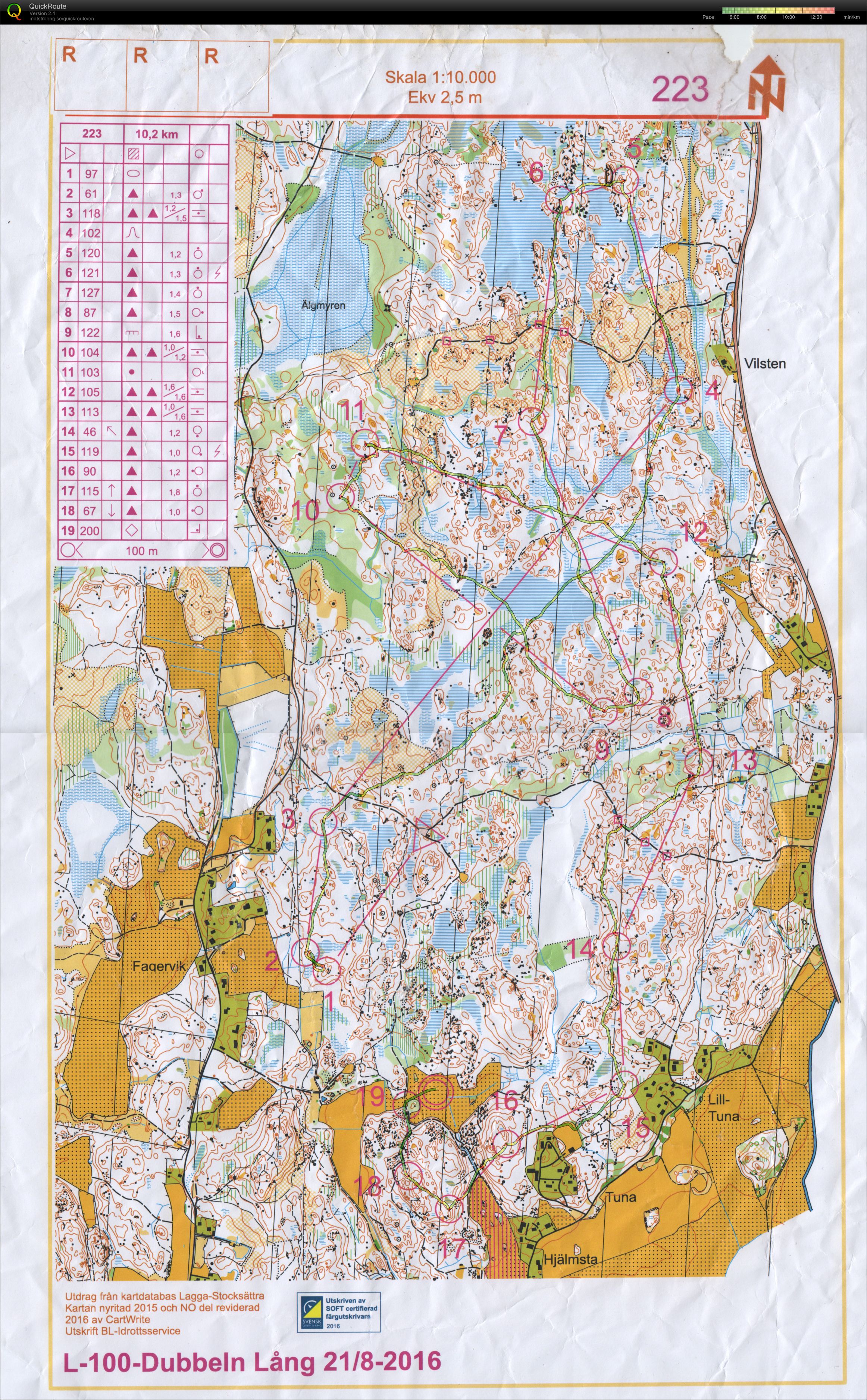 Långhundradubbeln, lång (2016-08-21)