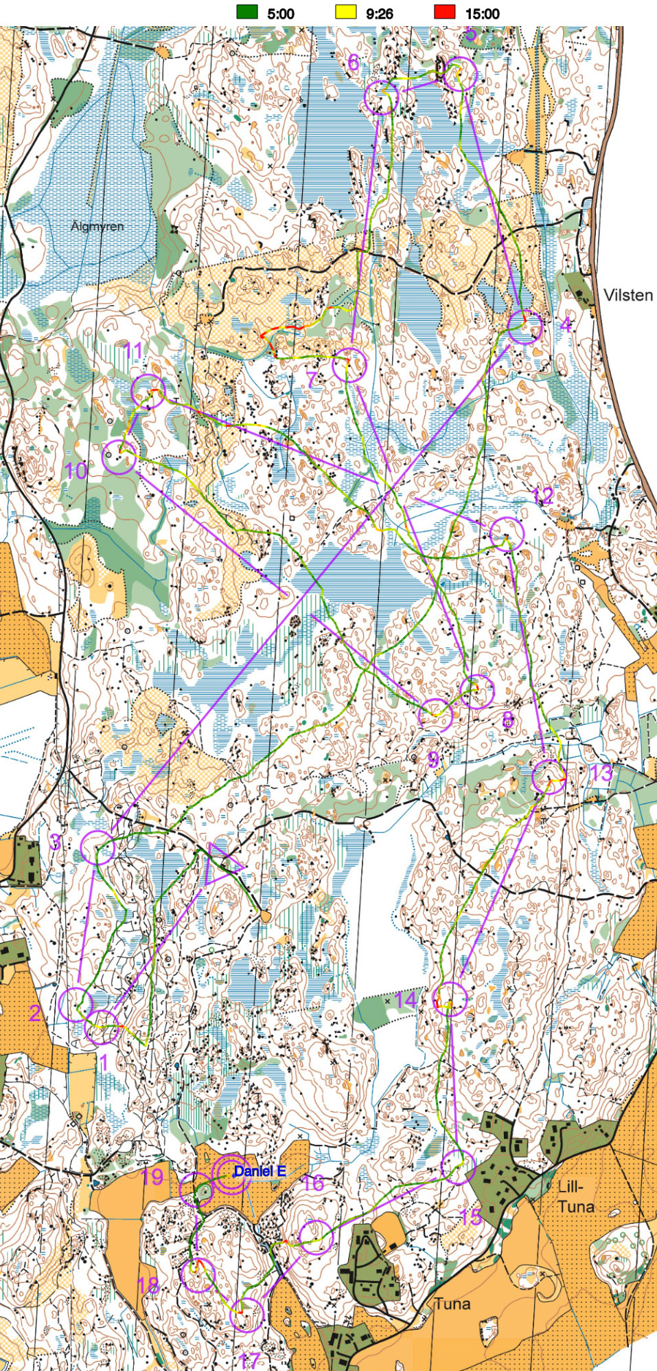 Långhundradubbeln Långdistans (2016-08-21)