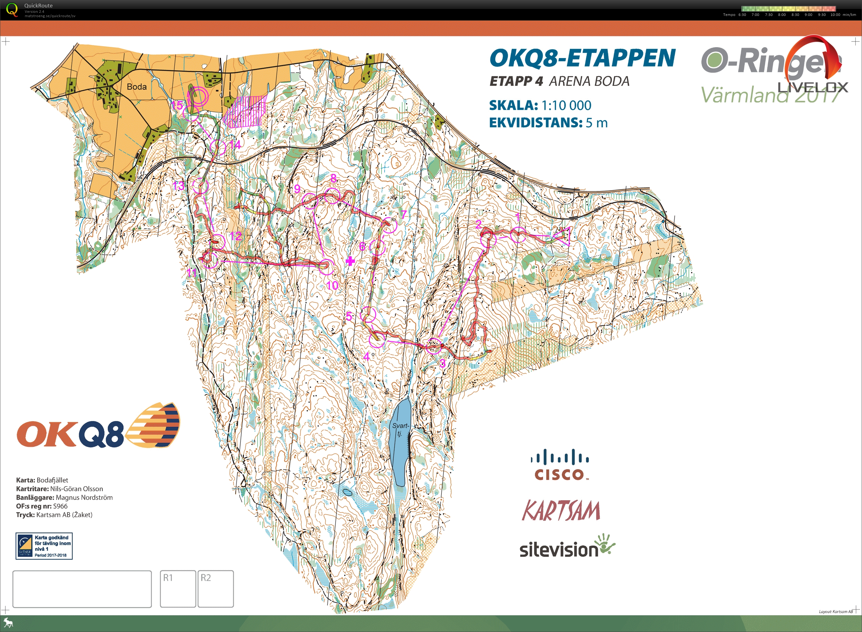 O-ringen Värmland, etapp 4 (2017-07-27)