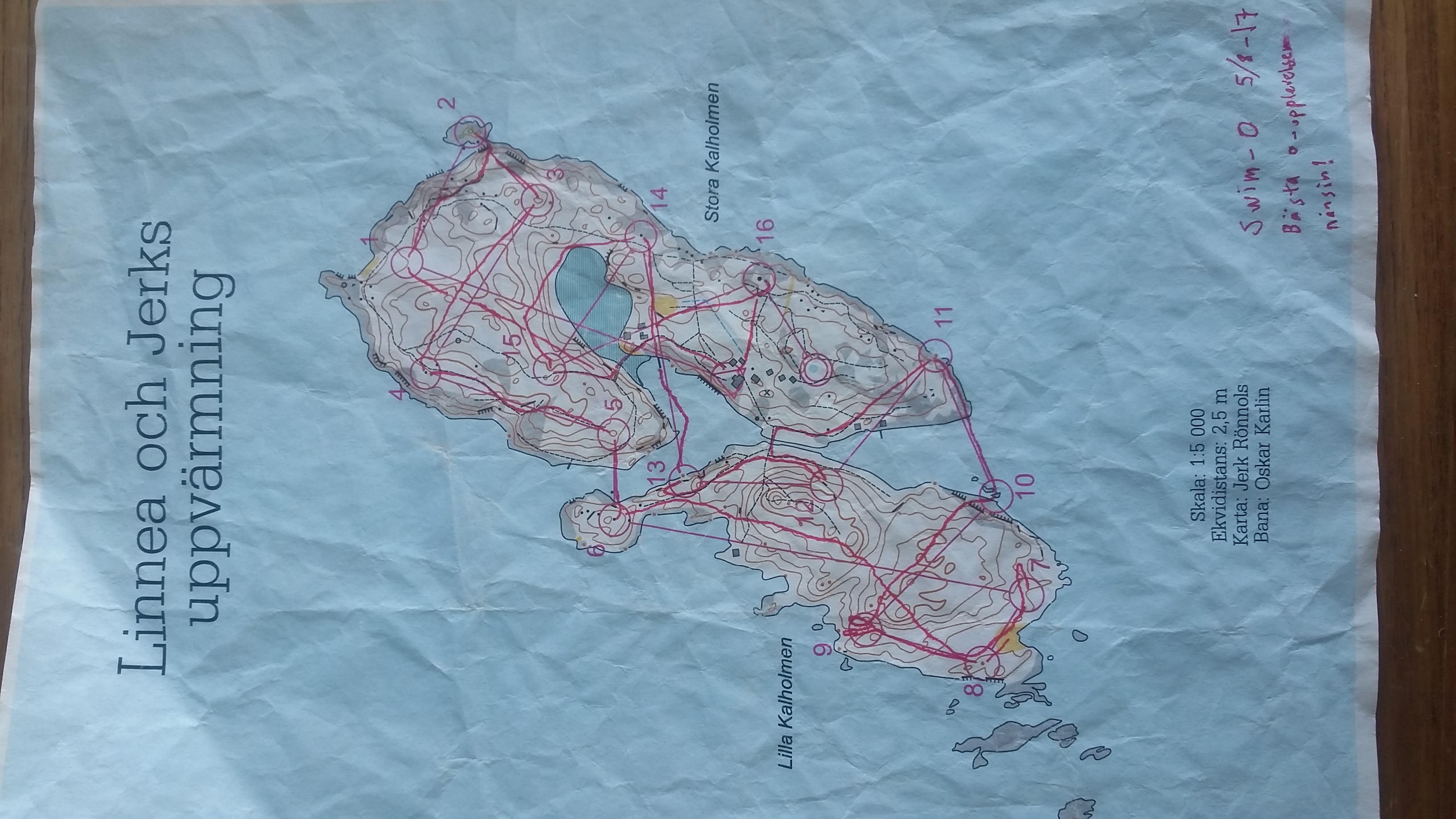 Linnea och Jerks uppvärmning (2017-08-05)