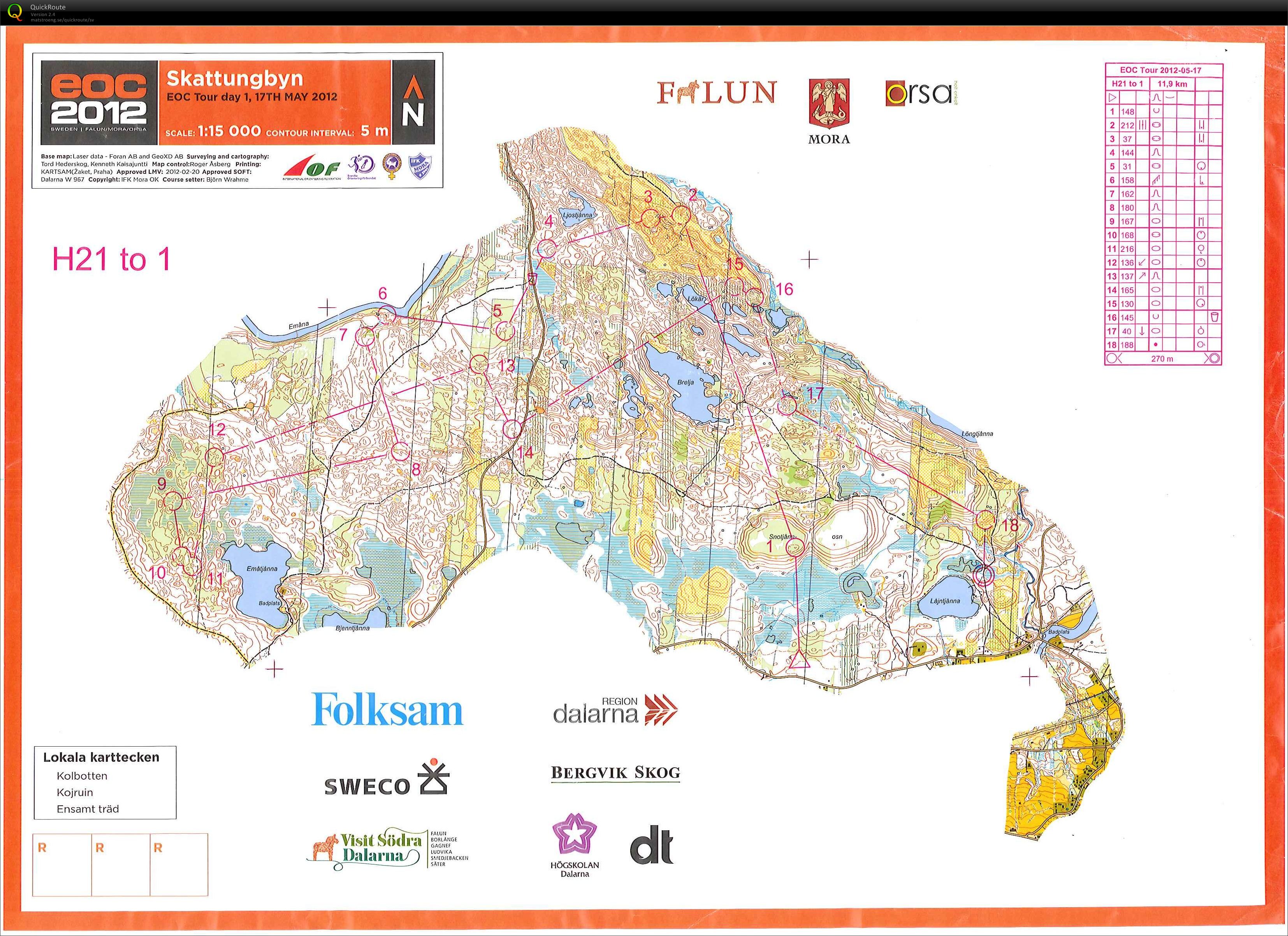 EOC Tour Etapp 1 (17-05-2012)