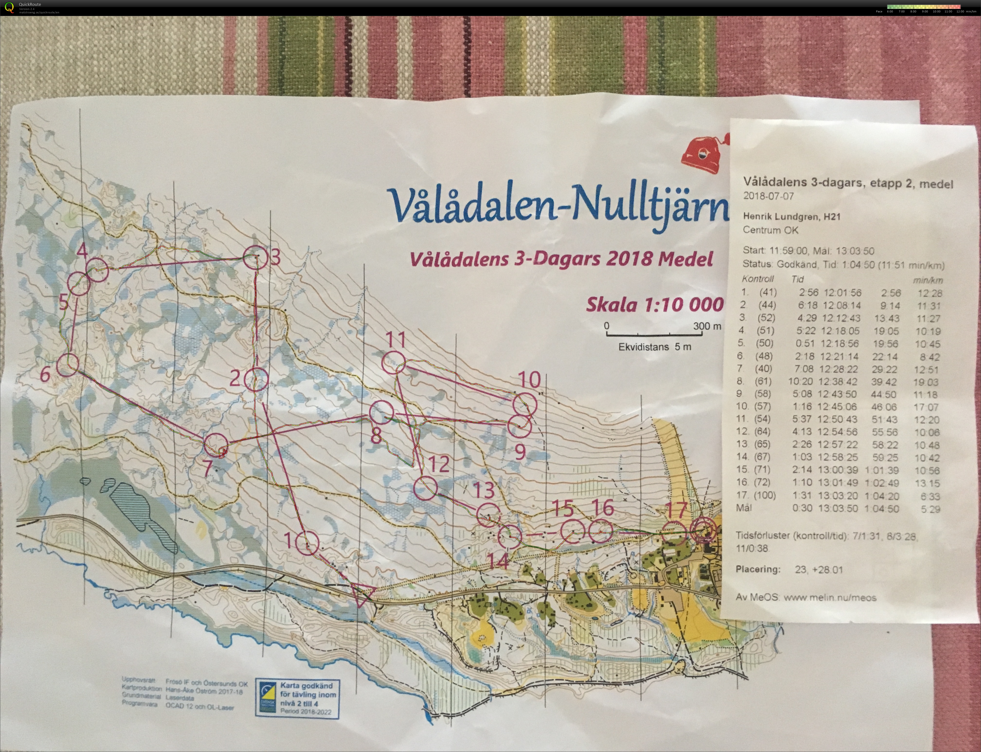 Vålådalen Kort (2018-07-07)