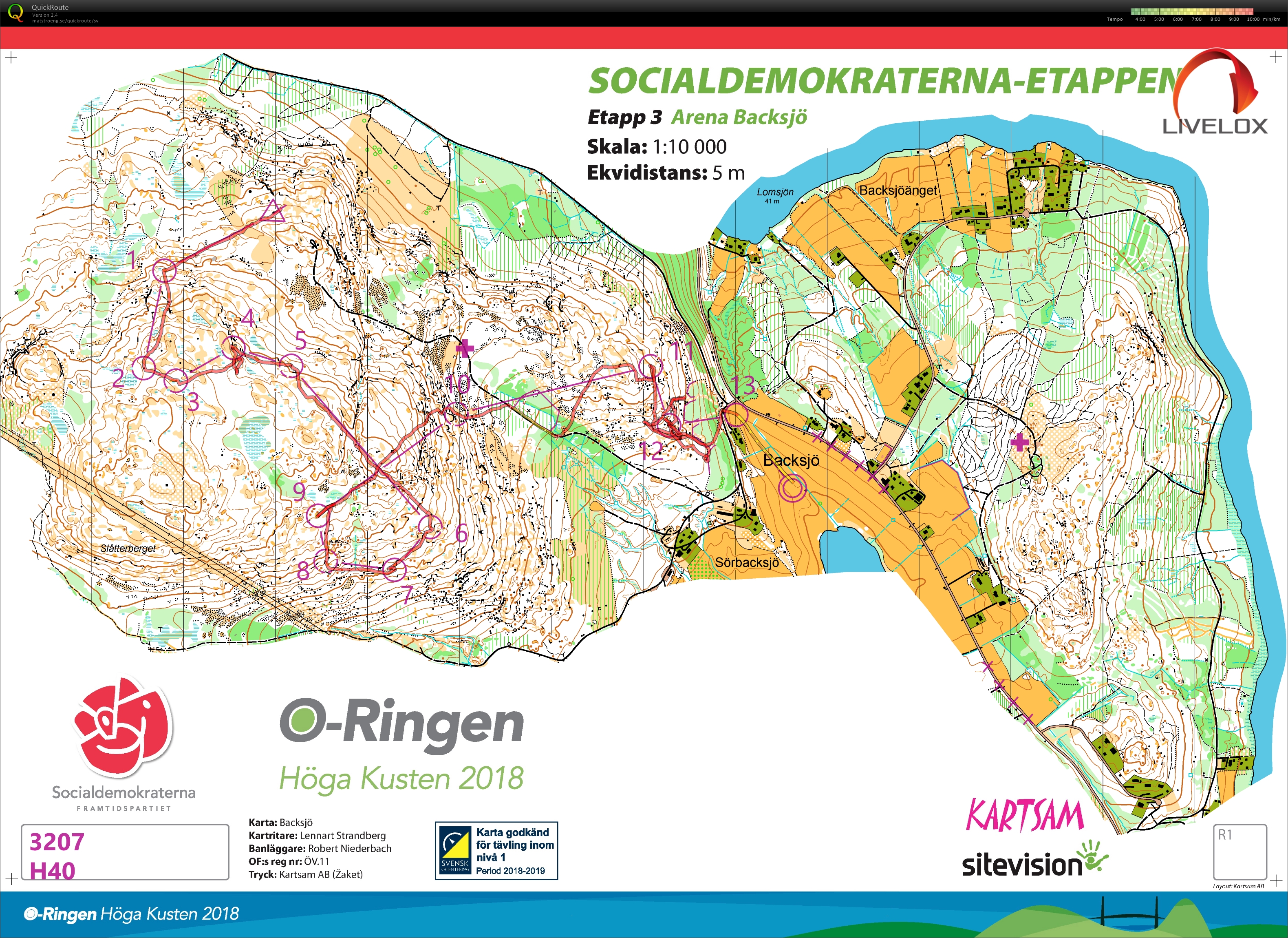 O-ringen Höga Kusten etapp 3 (2018-07-25)