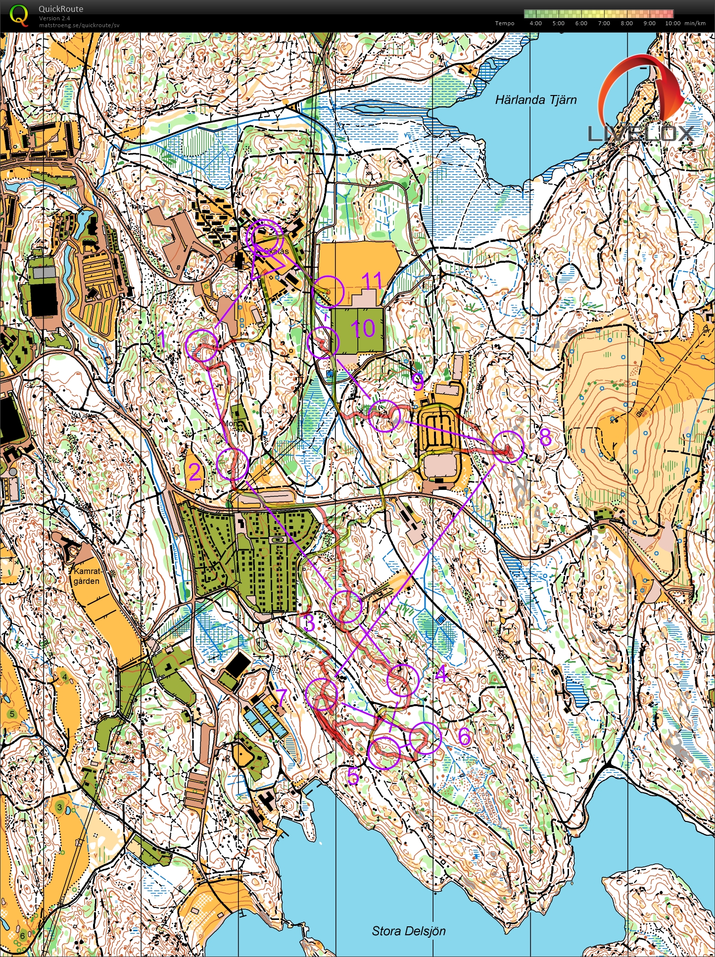 Motionsorientering Skatås (08-08-2018)