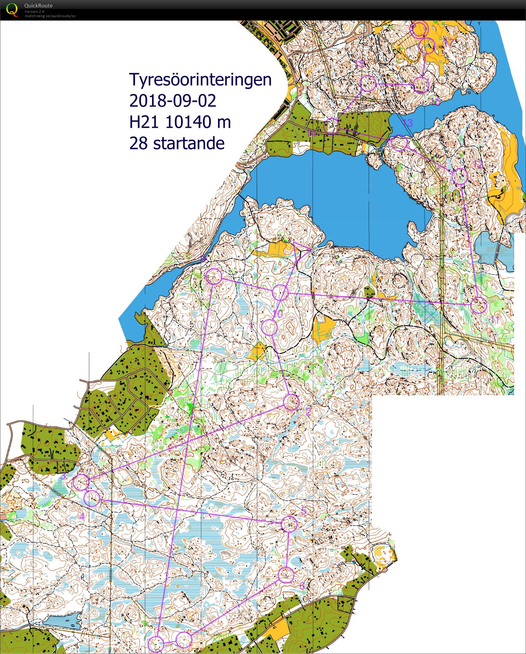 Tyresöorienteringen (2018-09-02)