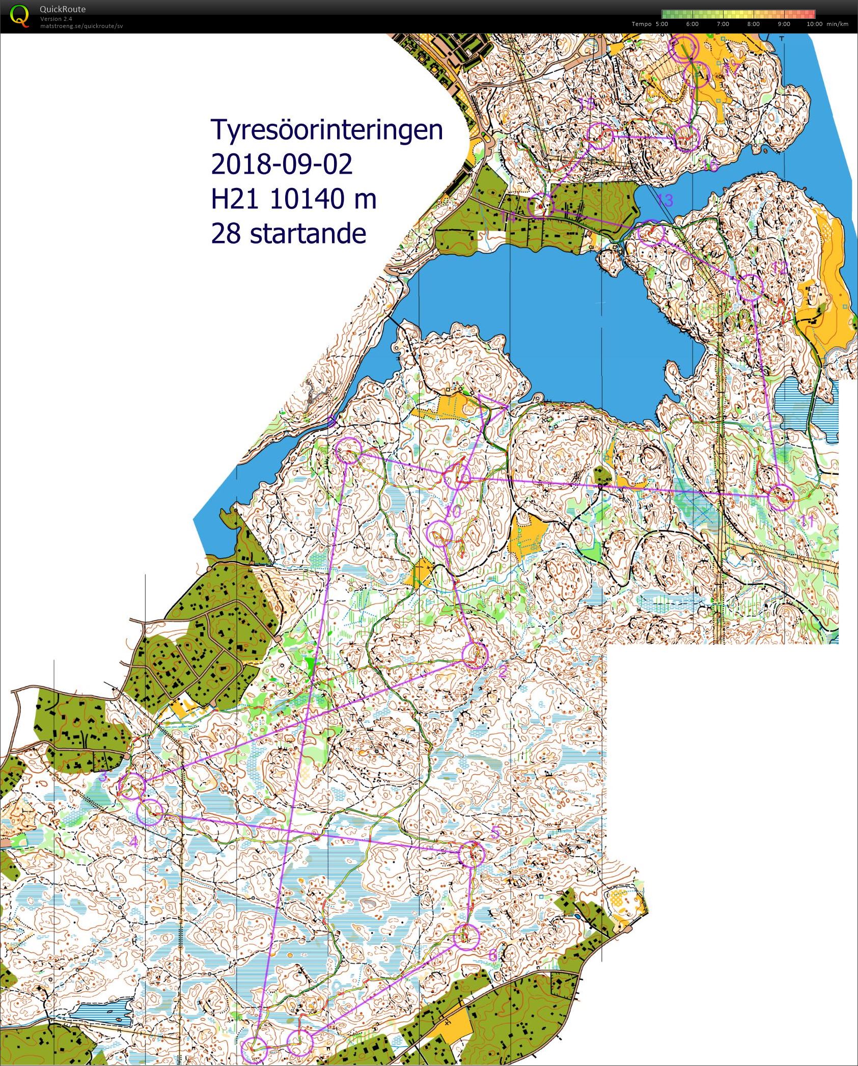 Tyresöorienteringen (2018-09-02)