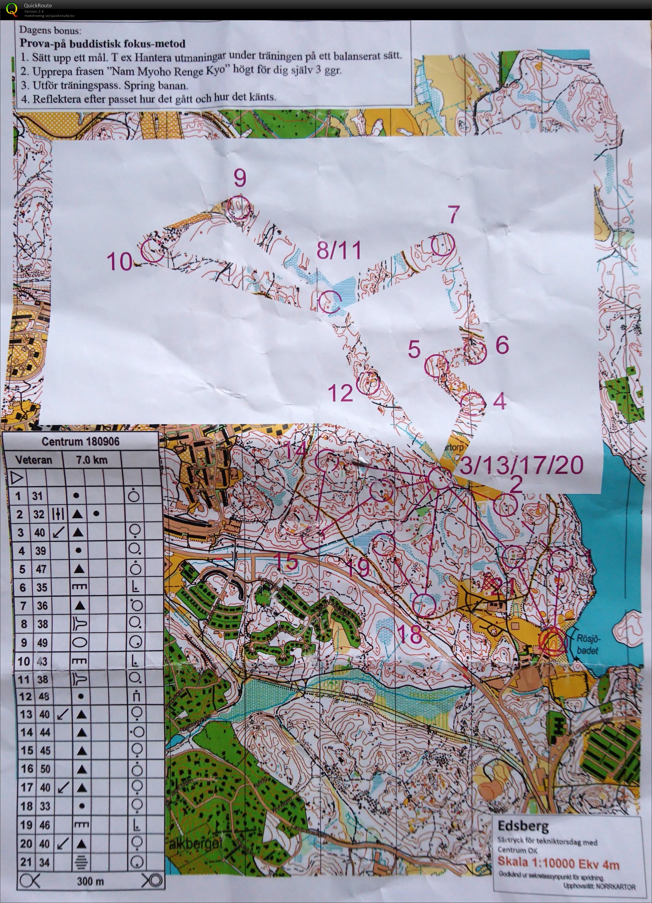Korridorer vid Rösjön (06.09.2018)