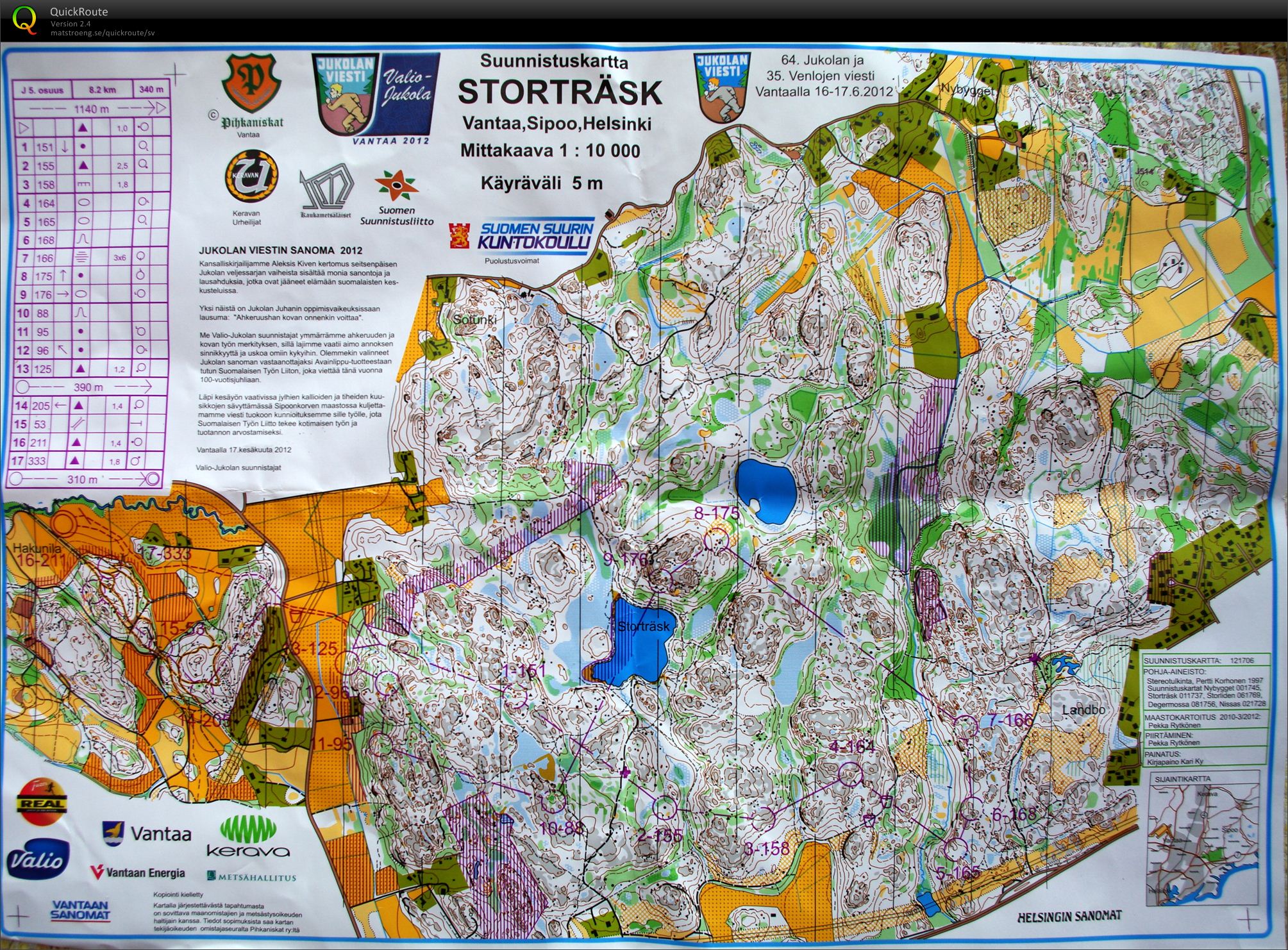 Jukolan viesti 2012 (2012-06-17)