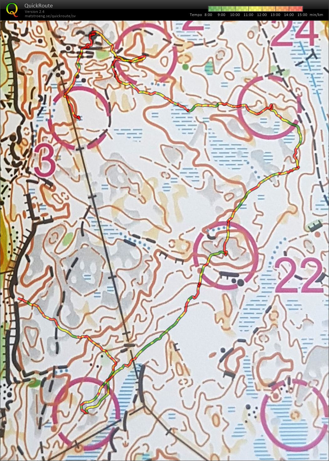 Krokig gång i Trinntorp (2020-07-17)