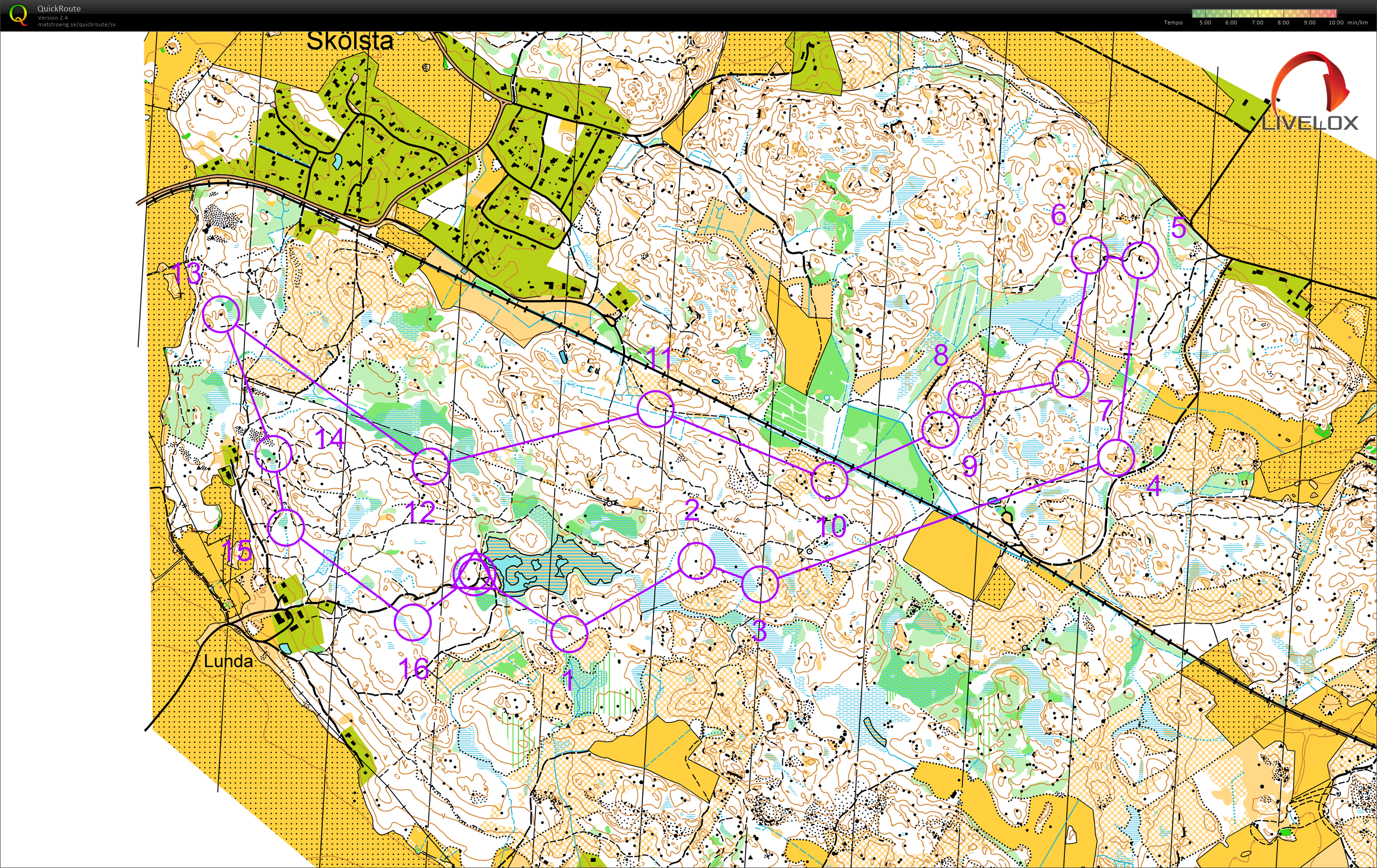 Vedyxaskogen Veckans bana v. 23 (2020-07-23)