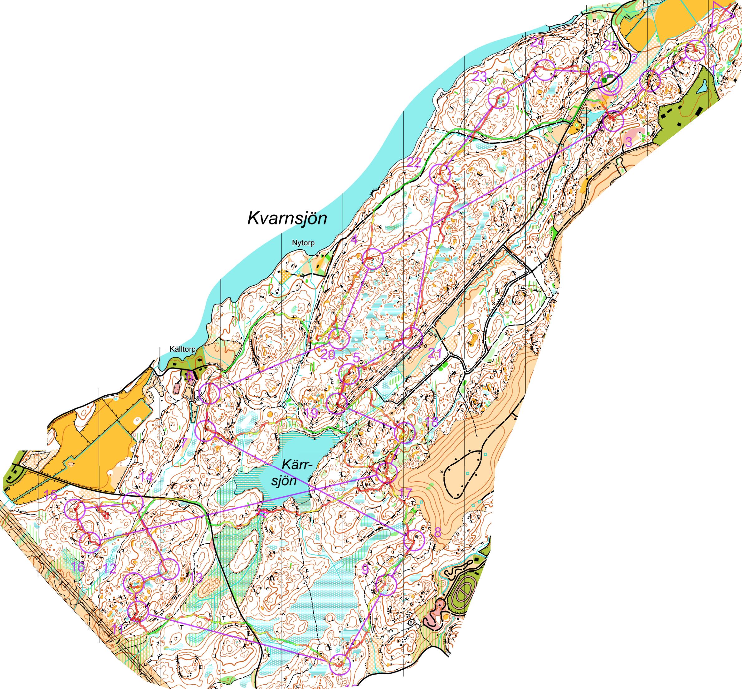 Kvarnsjötrippeln E2 Lång (2020-08-22)