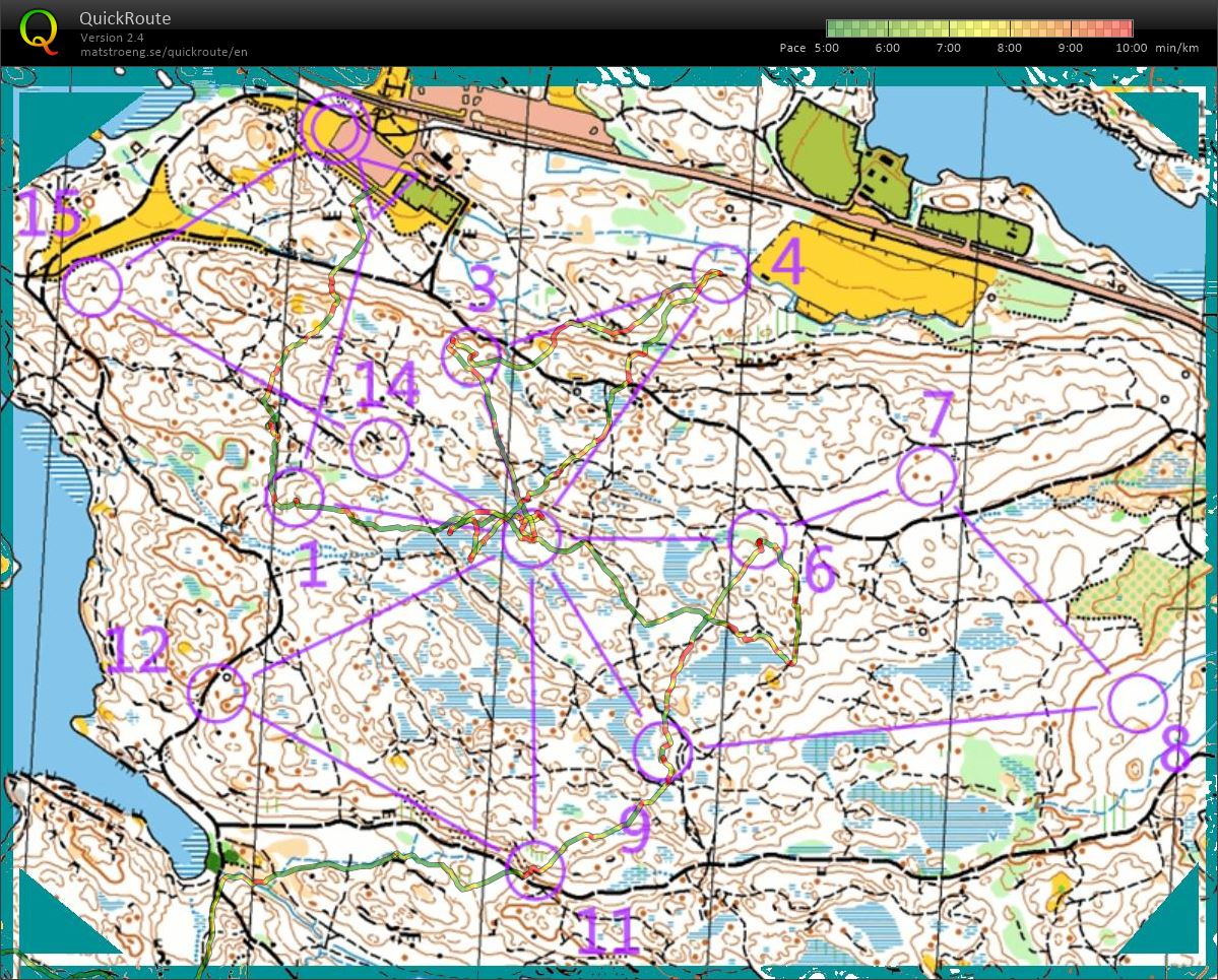 Oseriös orientering på veckans bana (2021-09-20)
