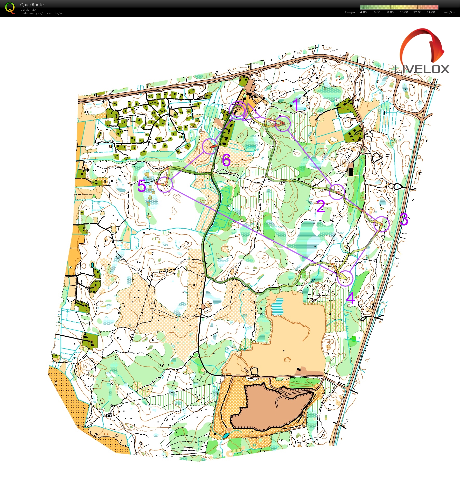 Stafetträning Sörbyskogen (2021-10-06)