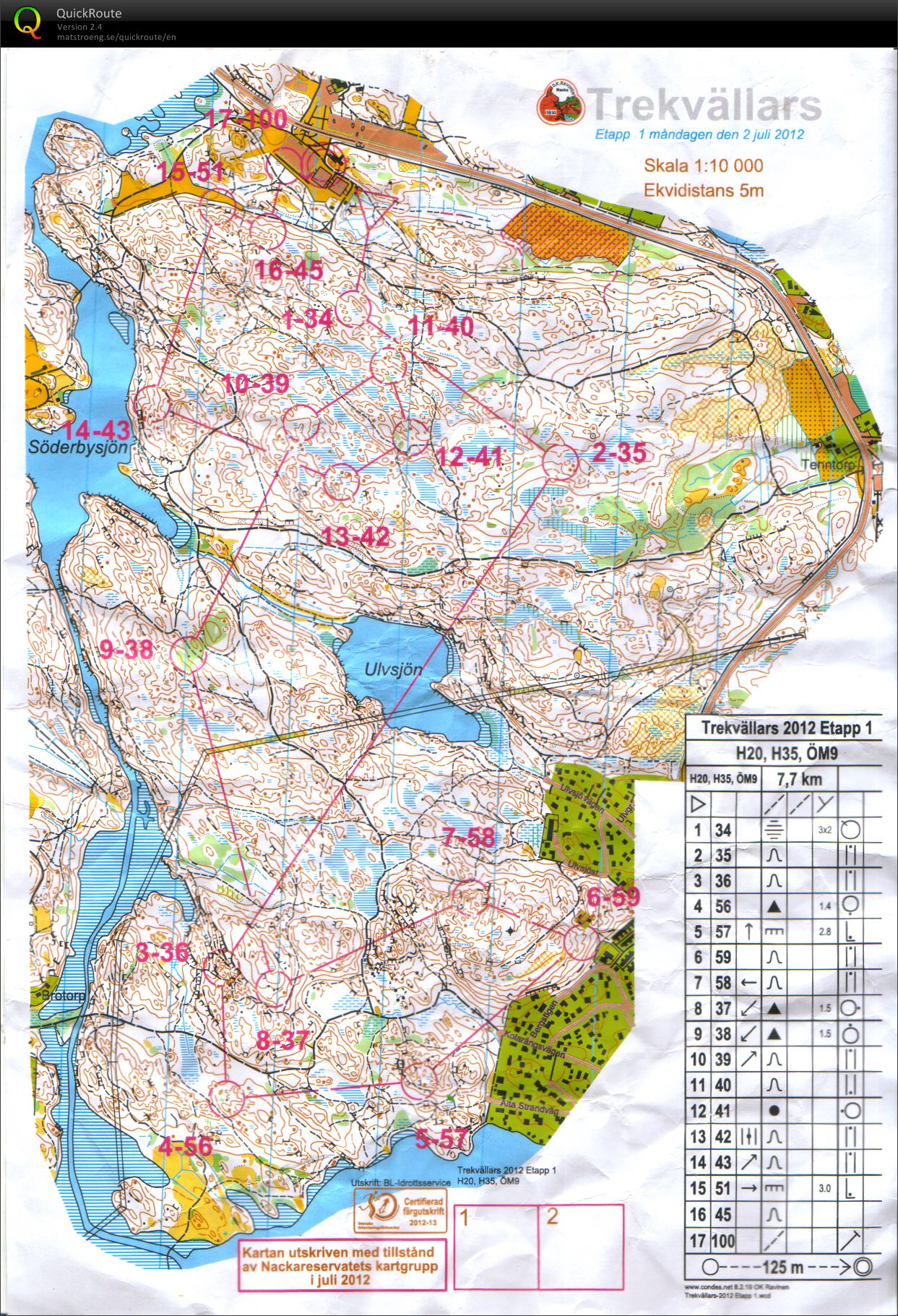 Trekvällars 1/3 (2012-07-02)