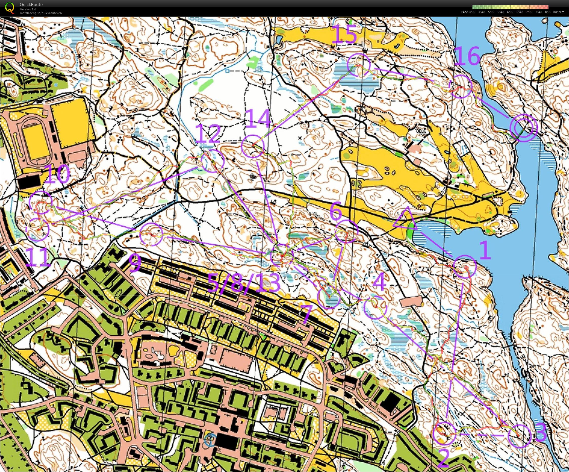 Orienteringsguden sade till mig att lugna sig (11.10.2021)