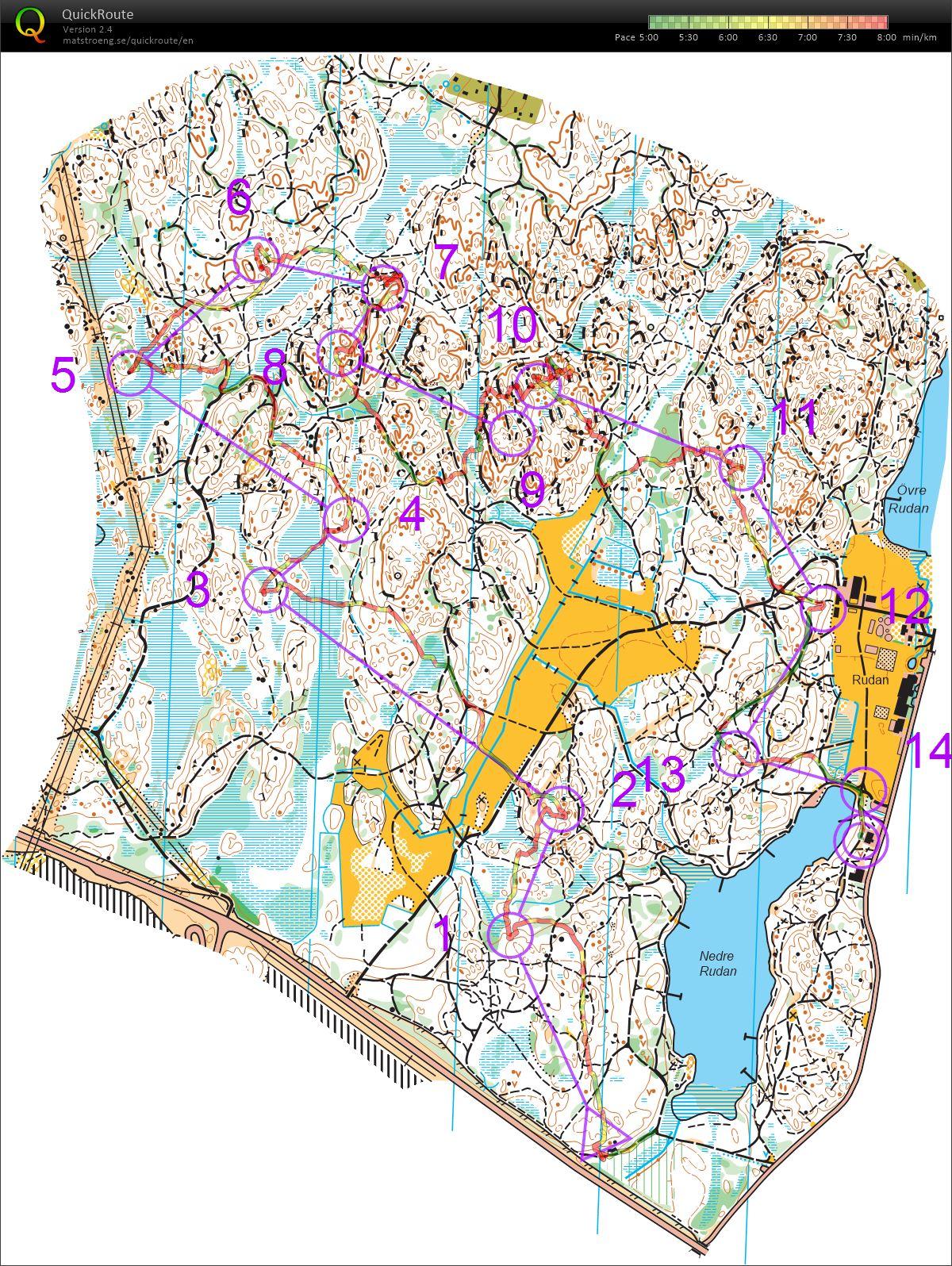 Åtebruklöp Haningenatten (14.01.2022)