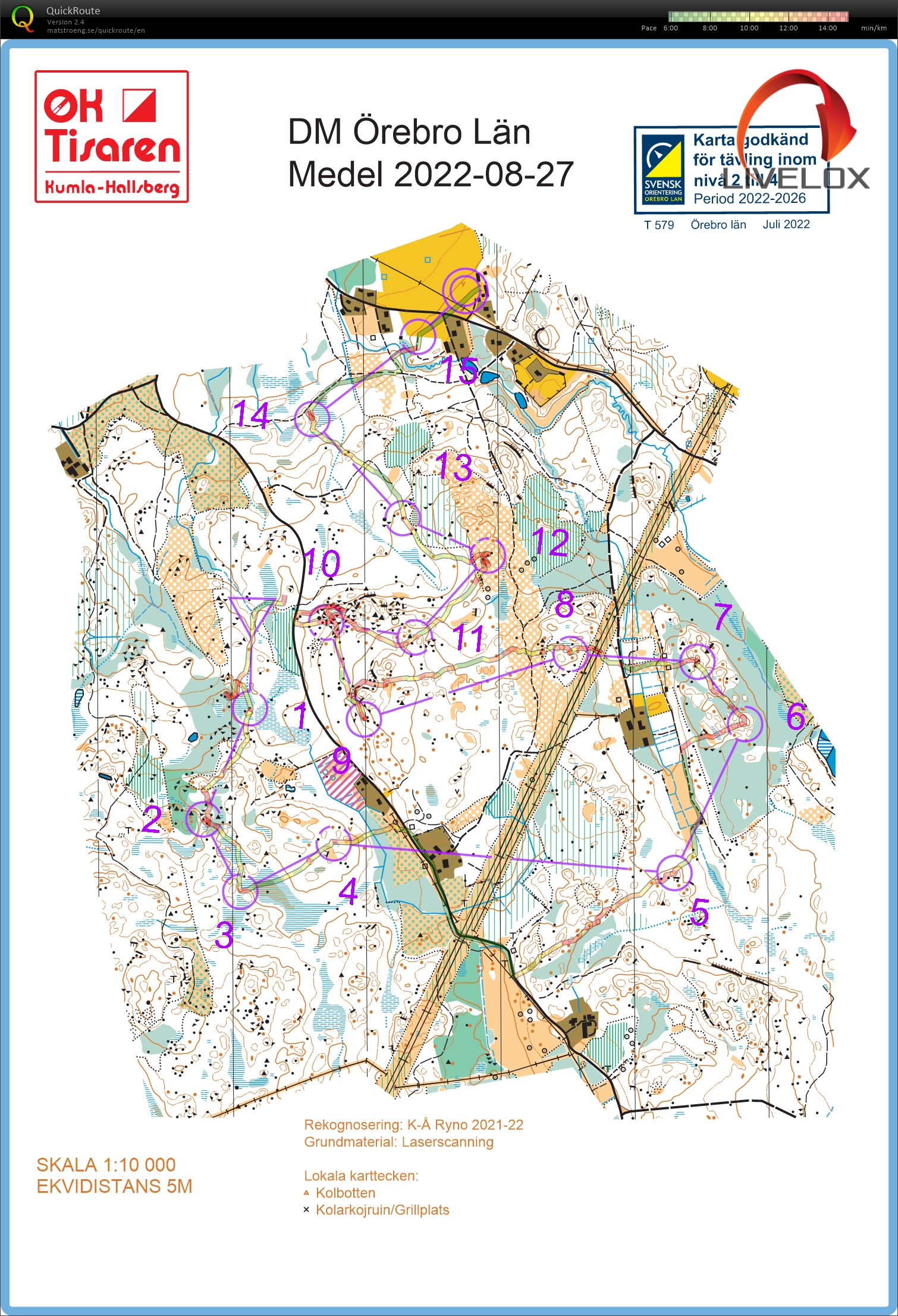 DM medel, Örebro (2022-08-27)