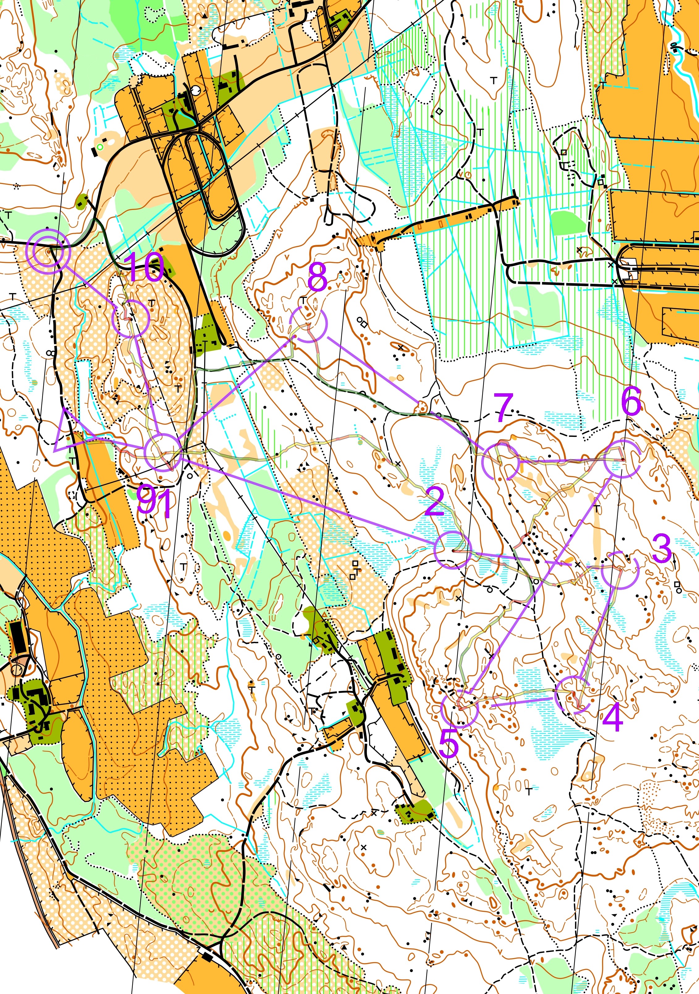 Tränings-OL, vecka 35 (2022-08-30)