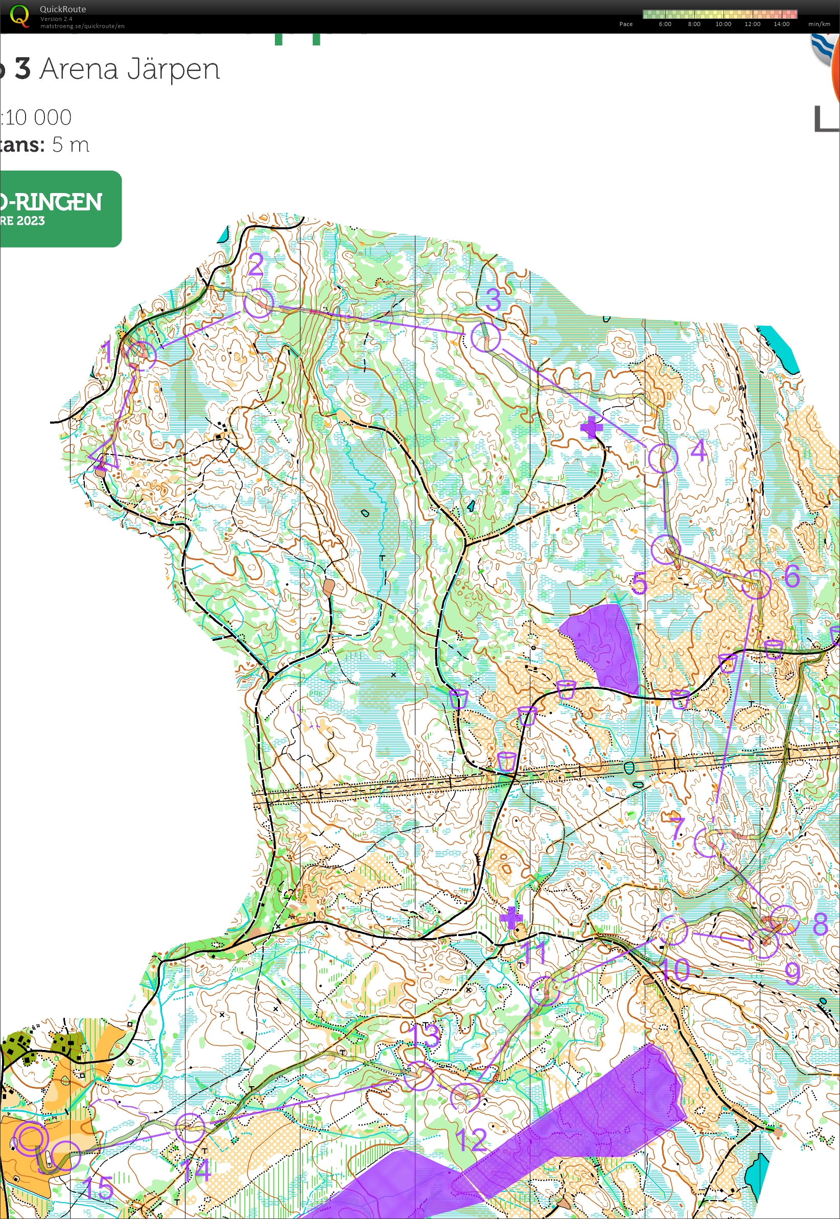 O-Ringen Åre, etapp 3 (2023-07-26)