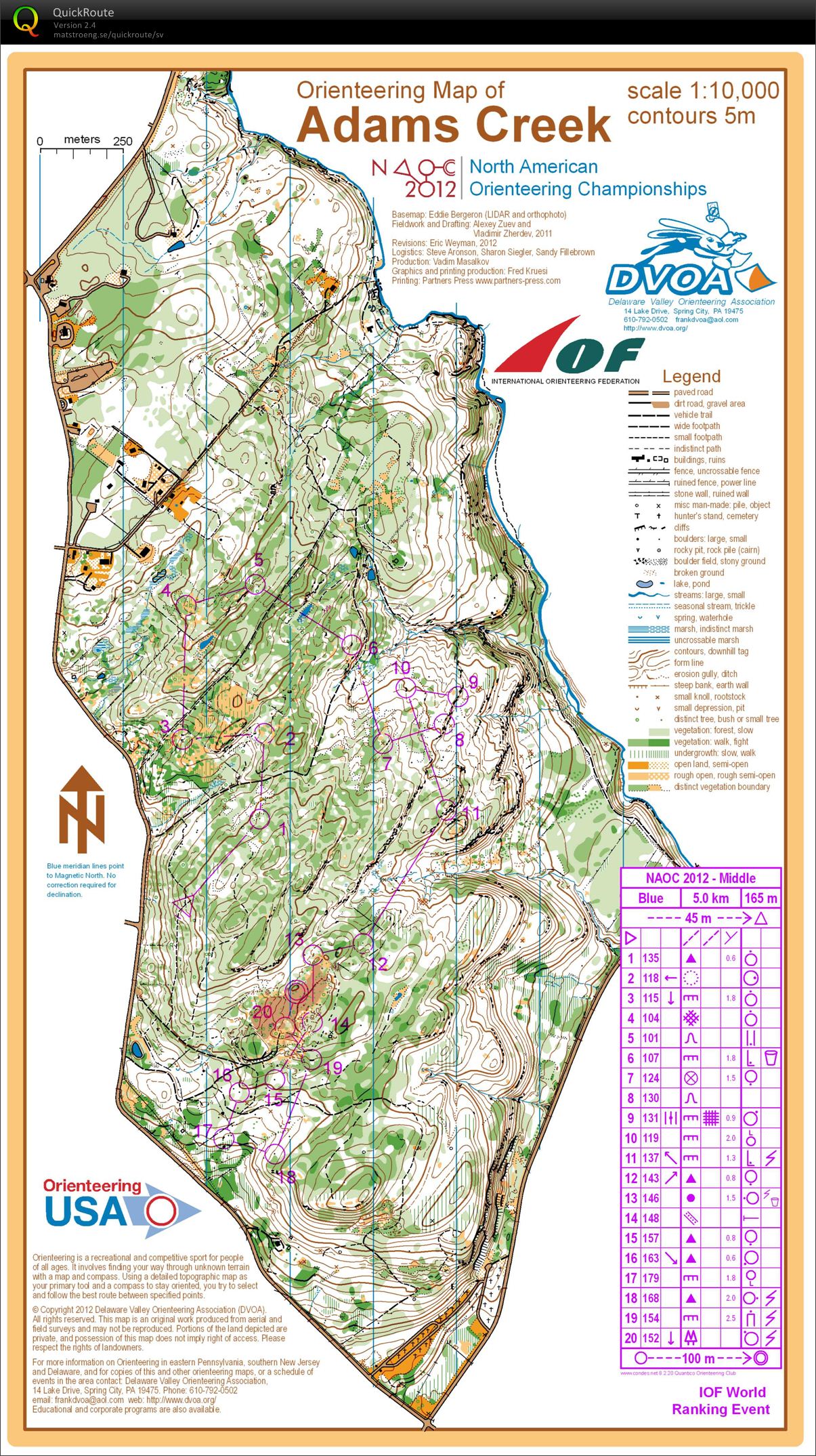 NAOC 2012 middle (M21+) (19.10.2012)