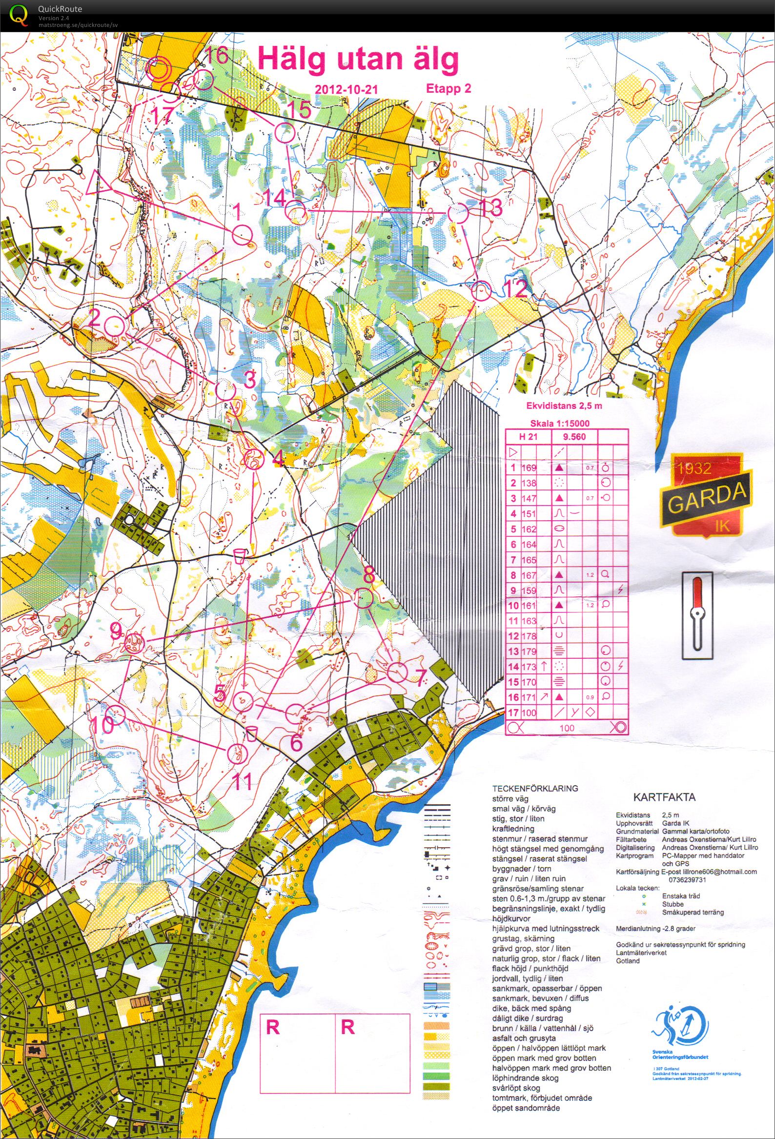 Helg utan älg – Etapp 2 (2012-10-21)