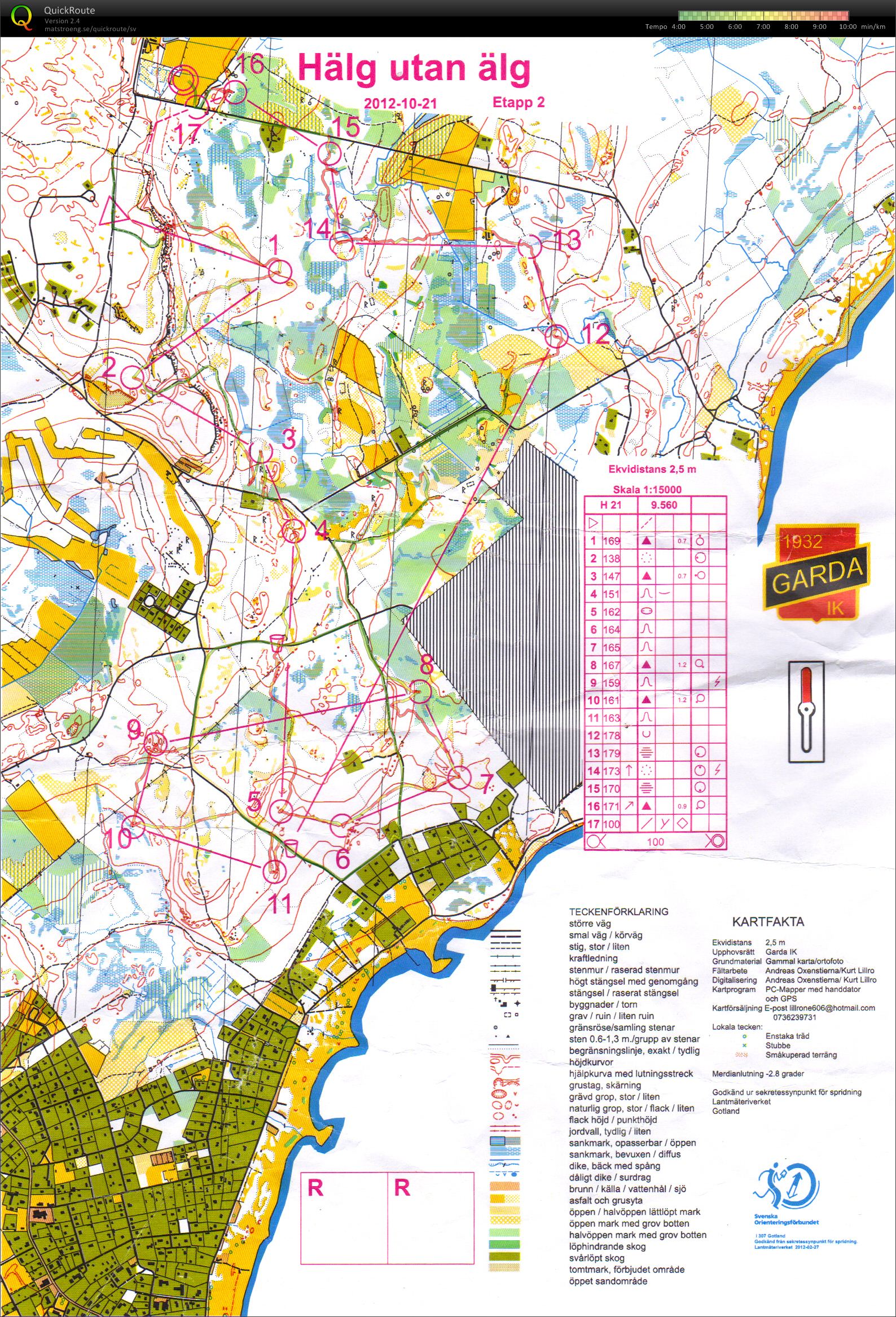 Helg utan älg – Etapp 2 (2012-10-21)
