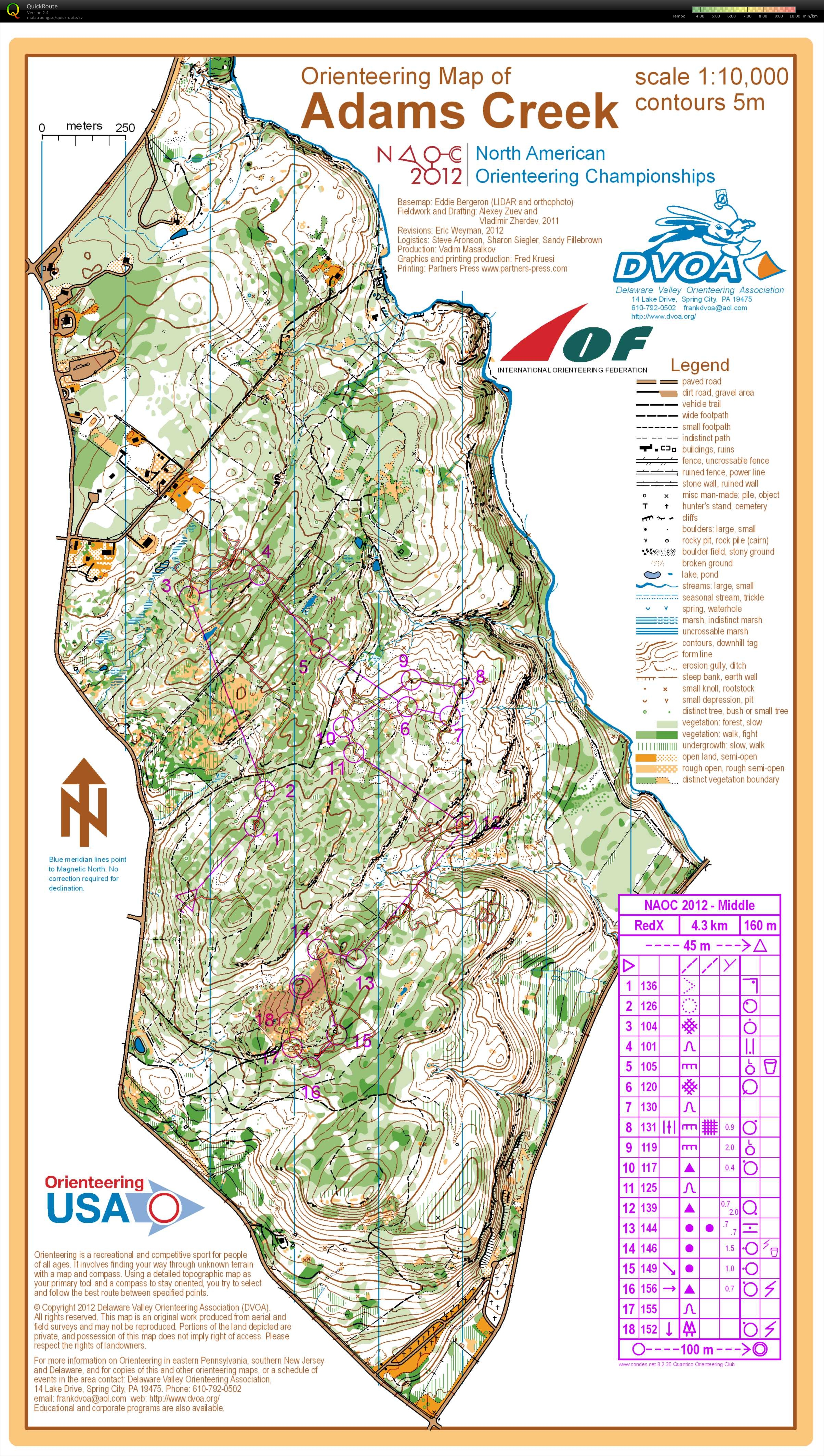 North American Orienteering Championships (2012-10-19)