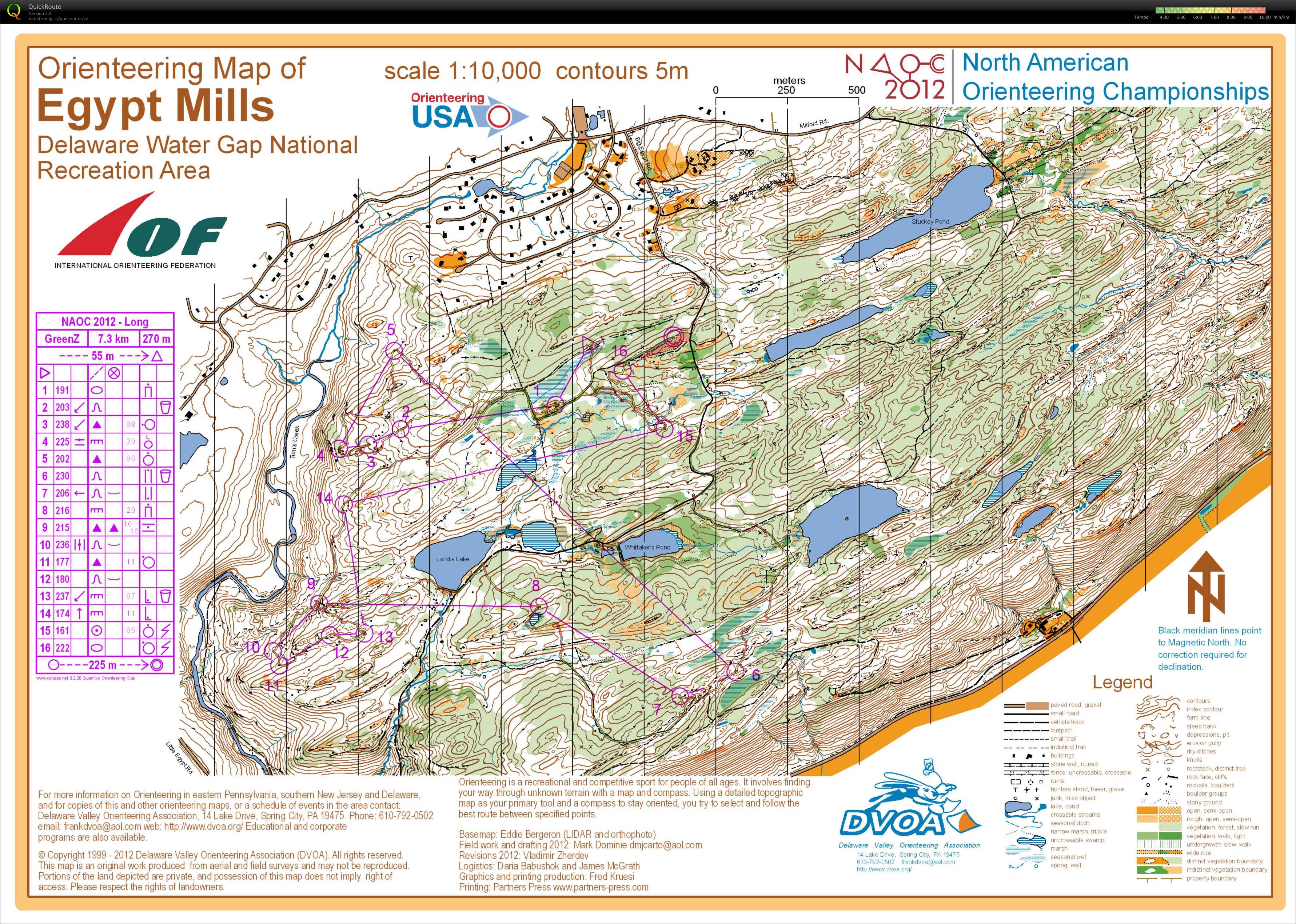 North American Orienteering Championships (2012-10-20)