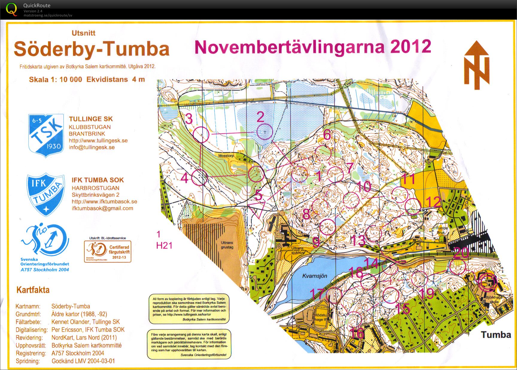 Novembertävlingarna – medel (2012-11-10)