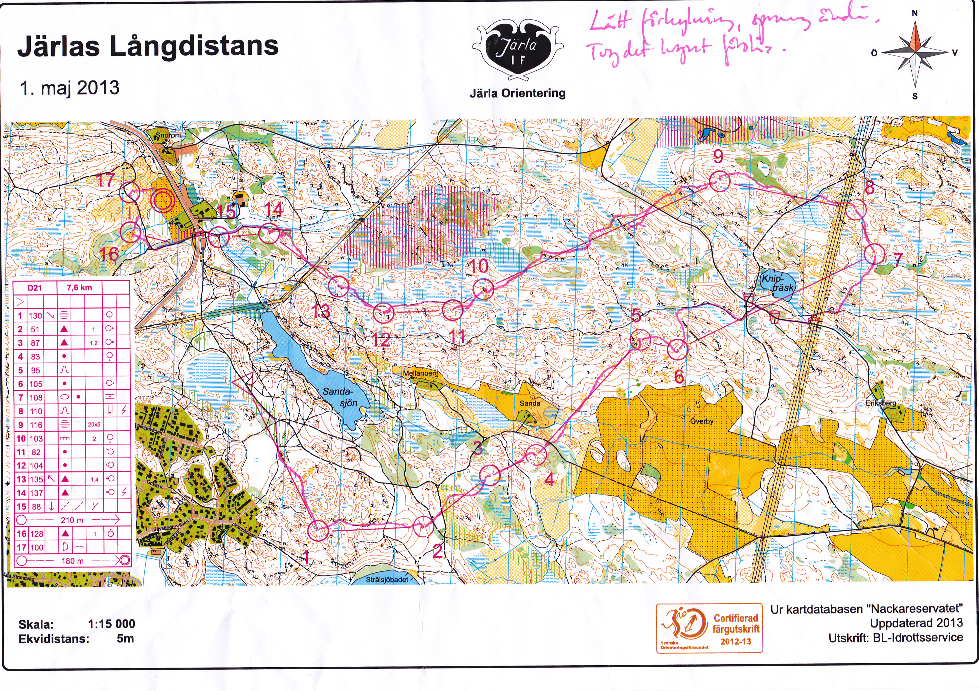 Järlas långdistans (2013-05-01)