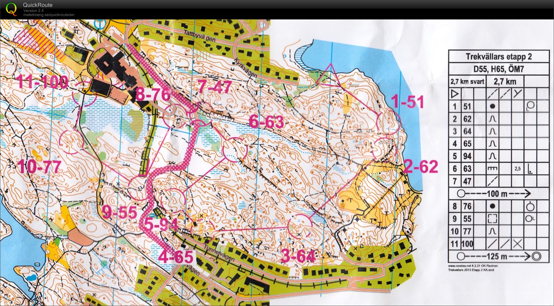 Trekvällars etapp 2 (2013-07-02)