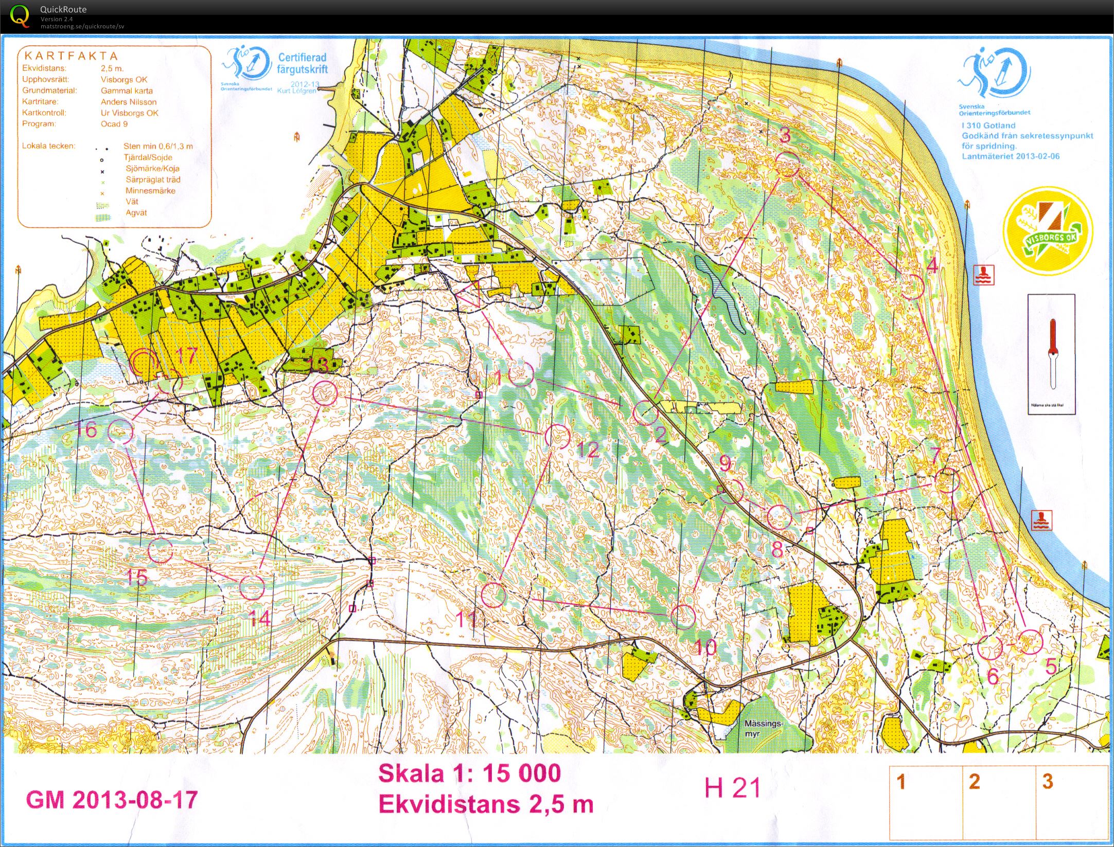 Götalandsmästerskapen  (2013-08-17)