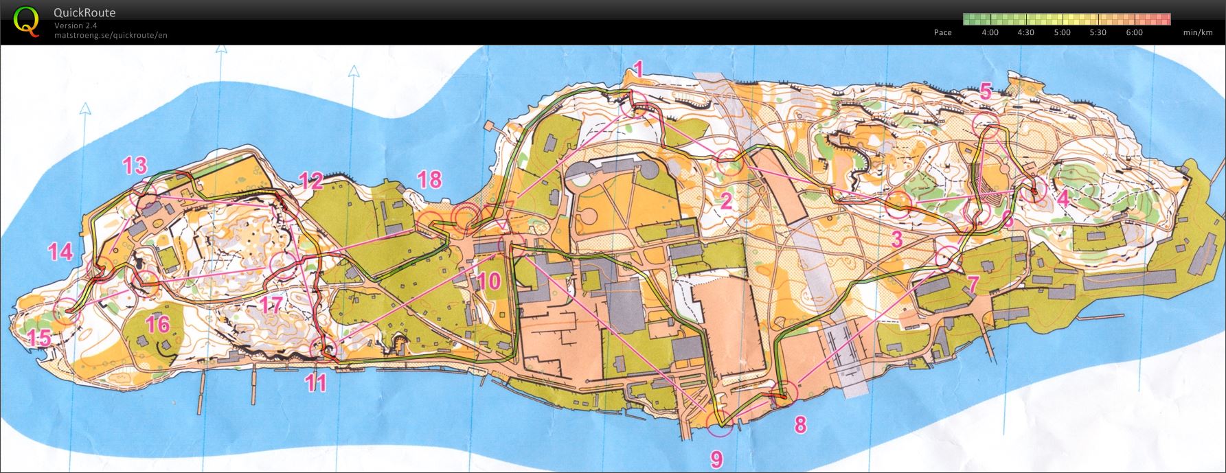 TSK somarsprint - Långholmen (2013-08-21)