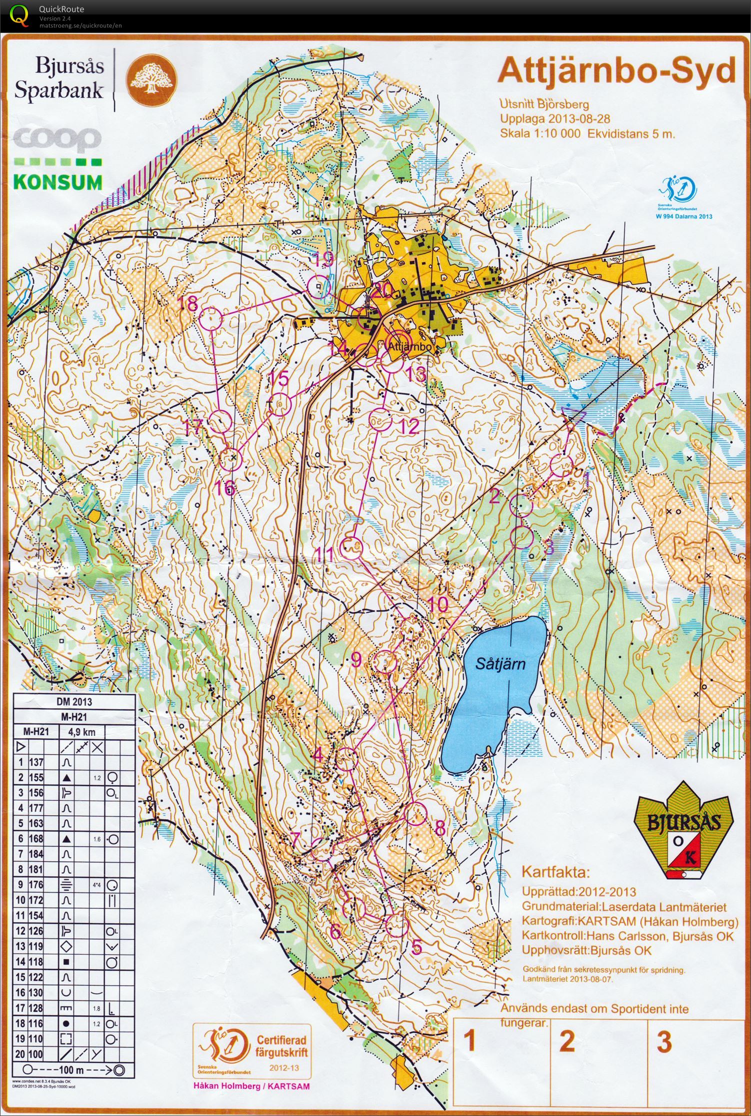 DM-Medel Dalarna (2013-09-07)