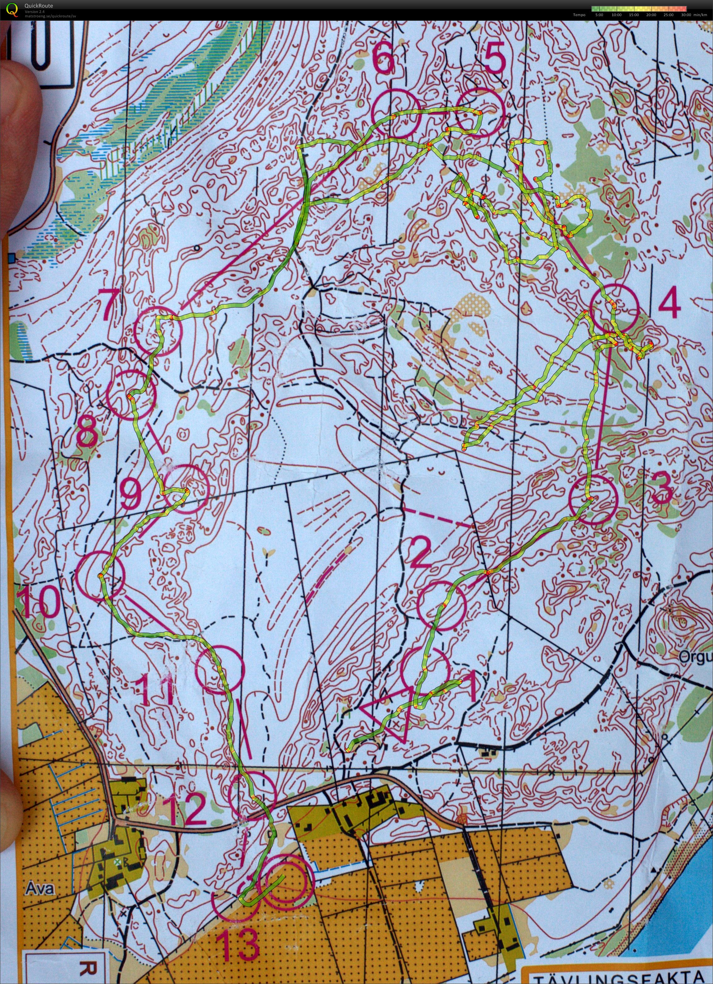 Gotlands 2-dagars etapp 1 (2013-07-06)