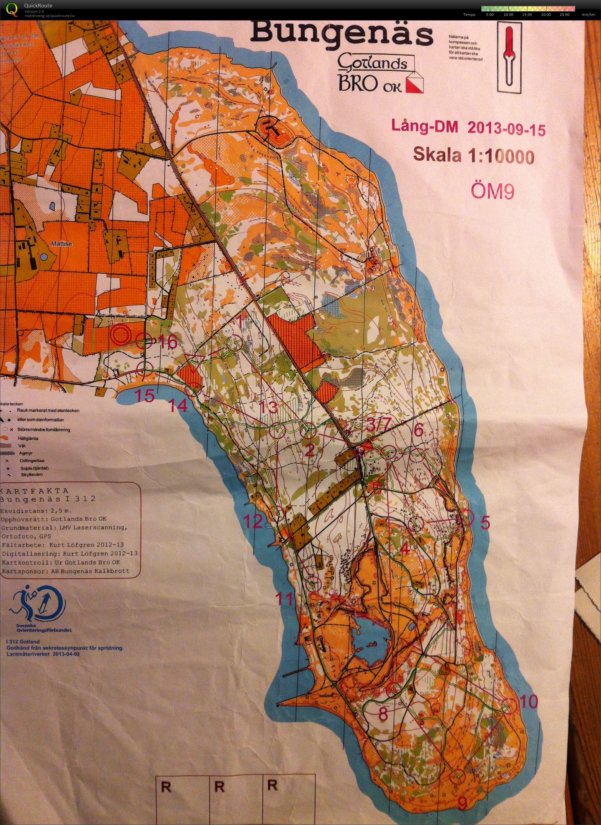Gotland DM Lång ÖM9 (2013-09-15)