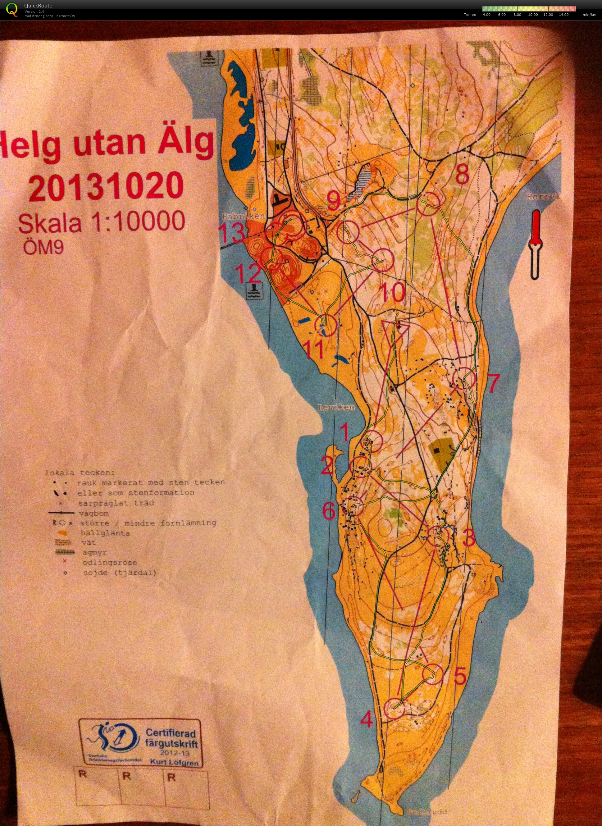 Helg utan Älg 2 (medel ÖM9) (2013-10-20)
