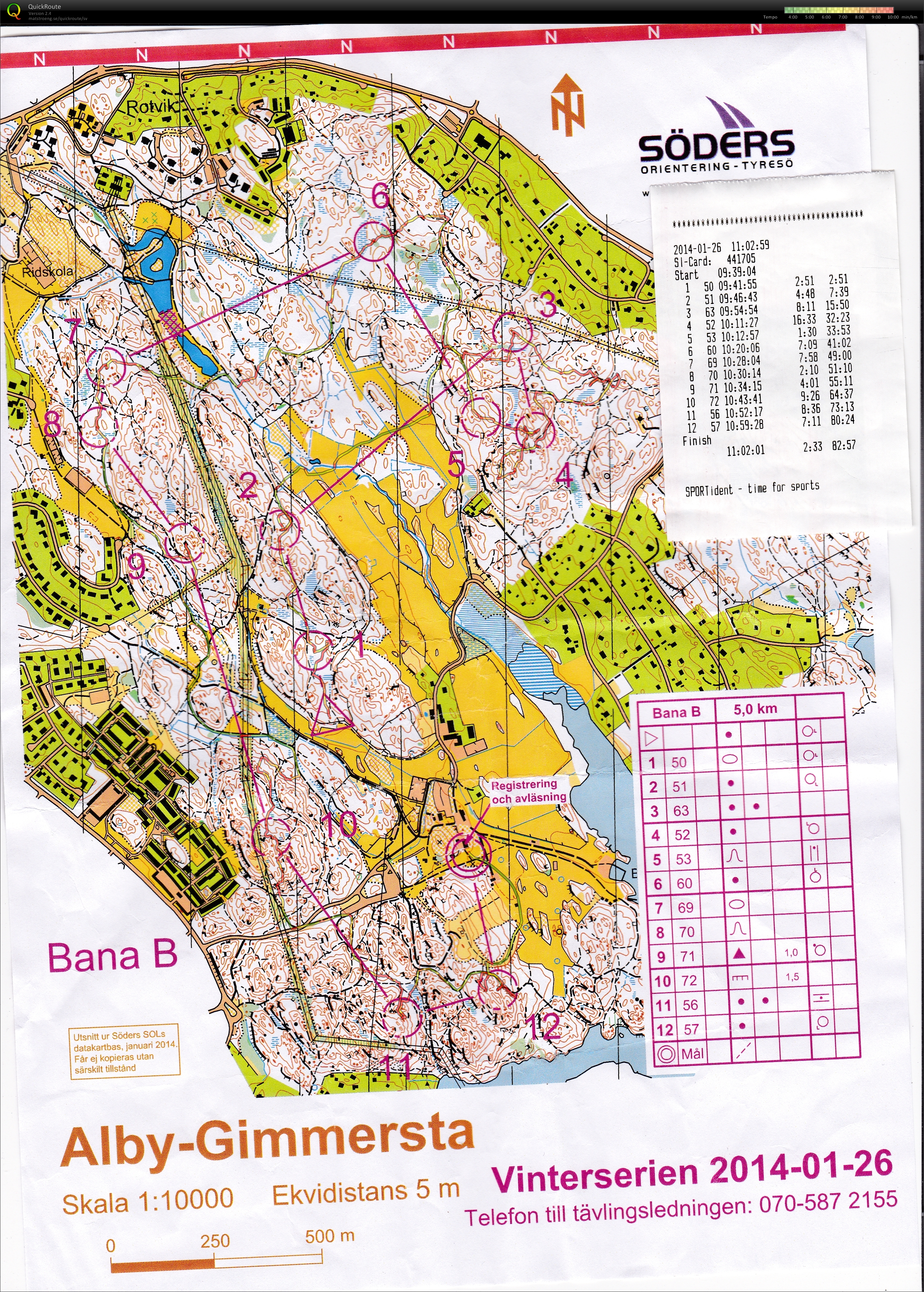 Vinterserien Alby friluftsgård (26-01-2014)